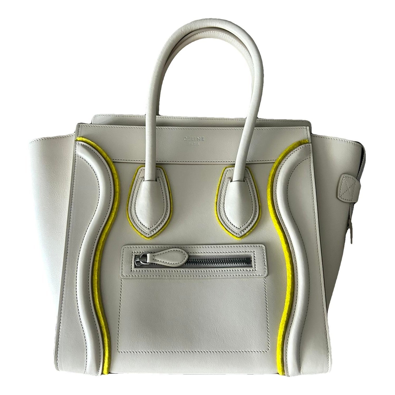 Luggage leather handbag