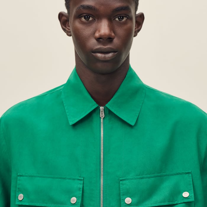 Menthe Short-sleeve Overshirt
