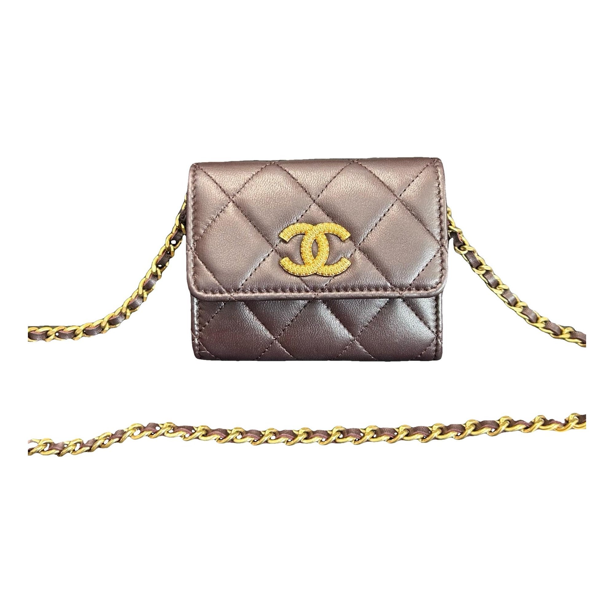 Leather crossbody bag