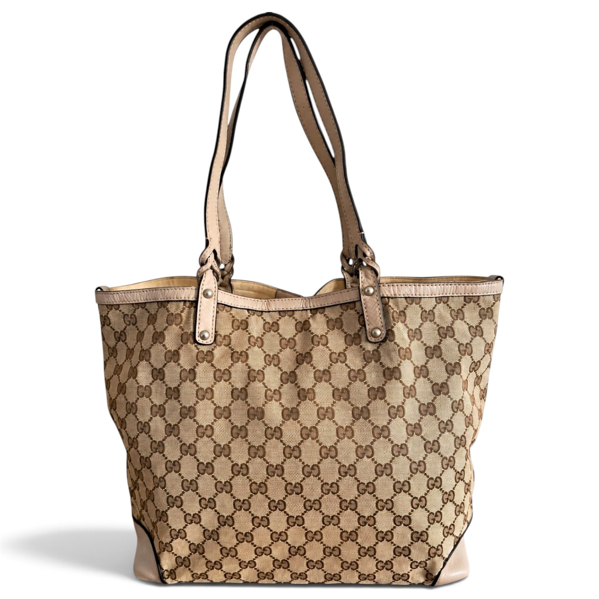 Leather tote