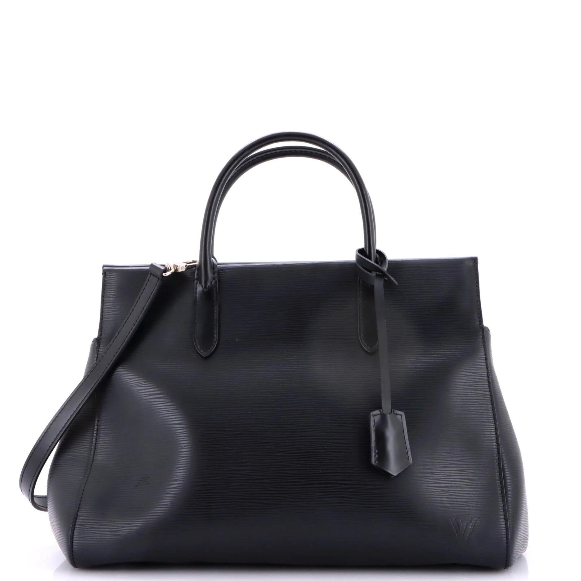 Leather satchel