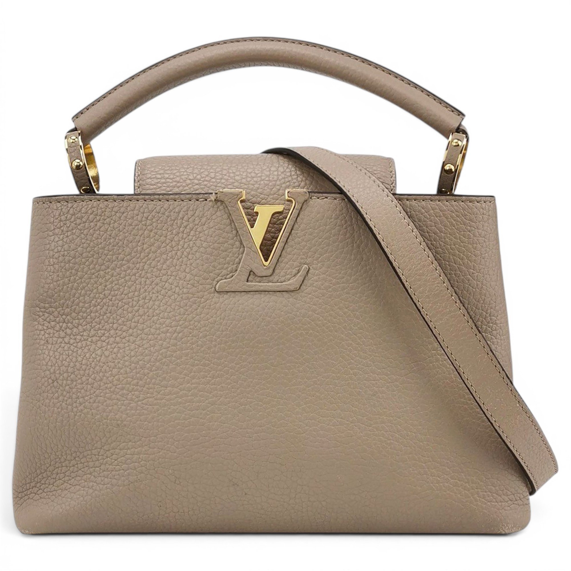 Capucines leather handbag