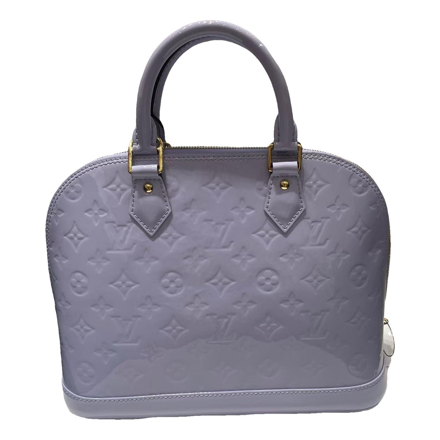 Alma patent leather handbag
