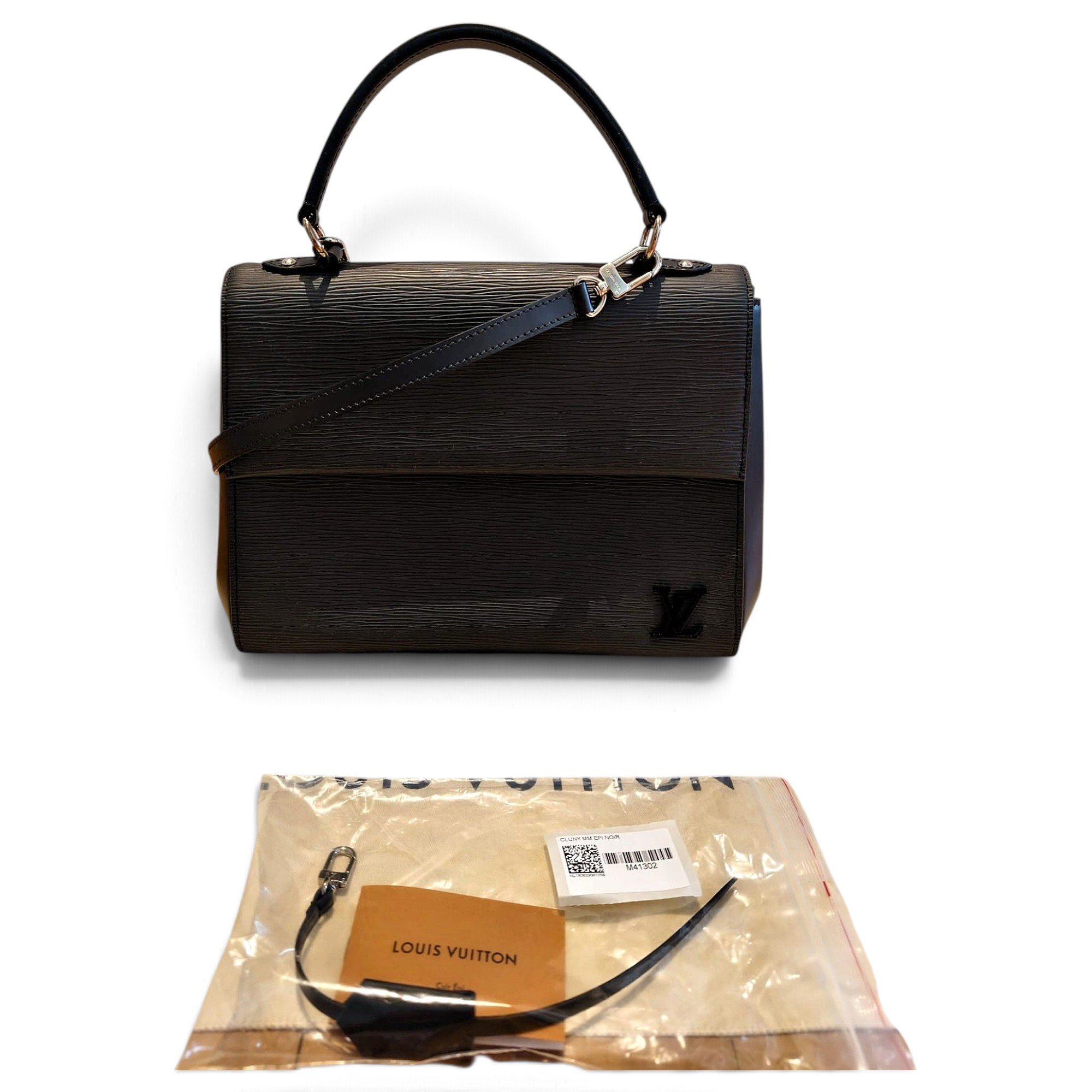 Cluny leather handbag