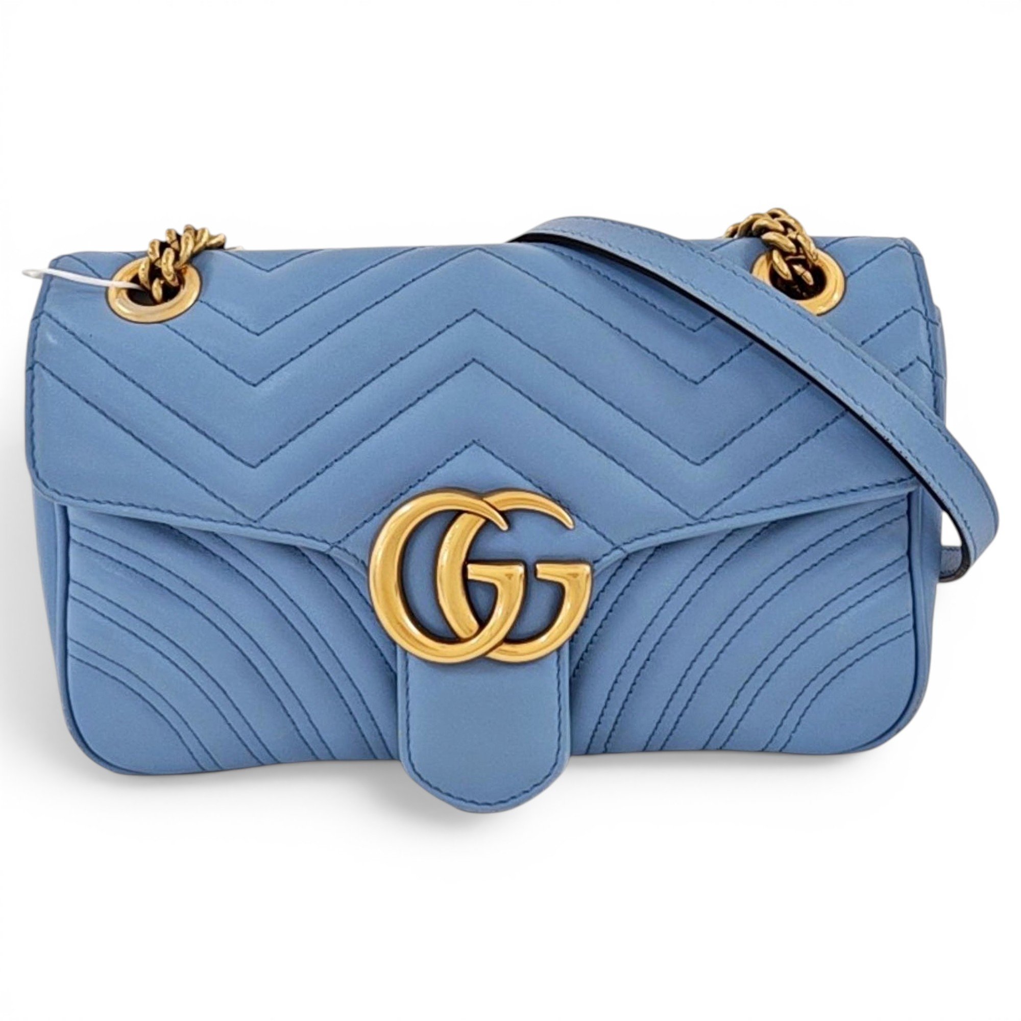 GG Marmont Flap leather crossbody bag