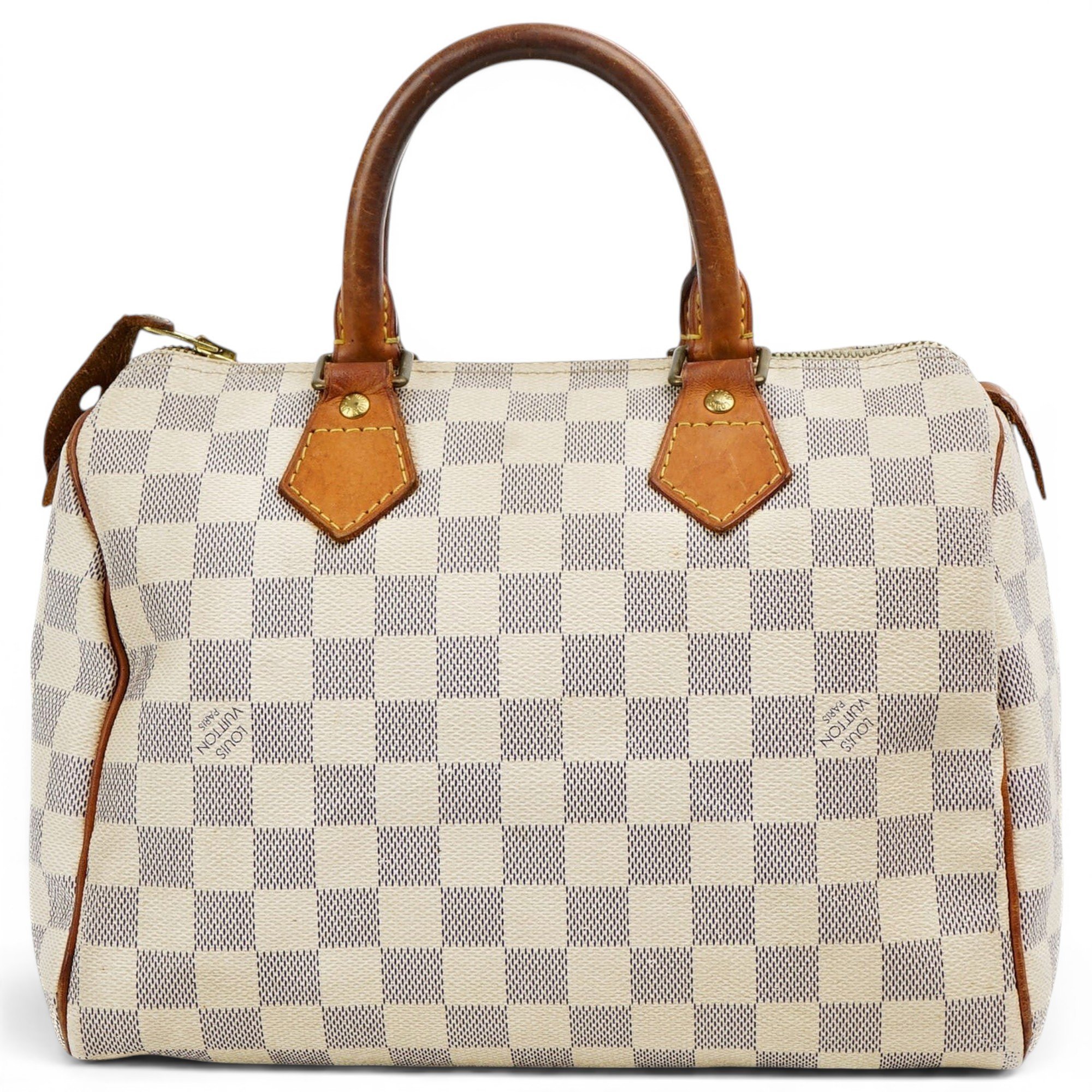 Speedy leather handbag