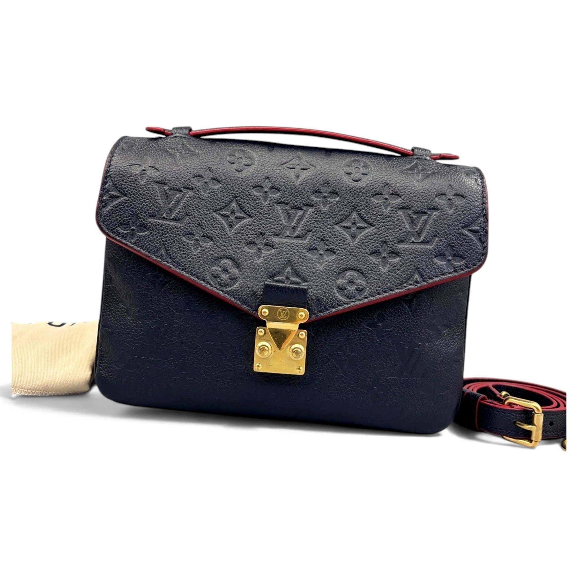 Metis leather handbag