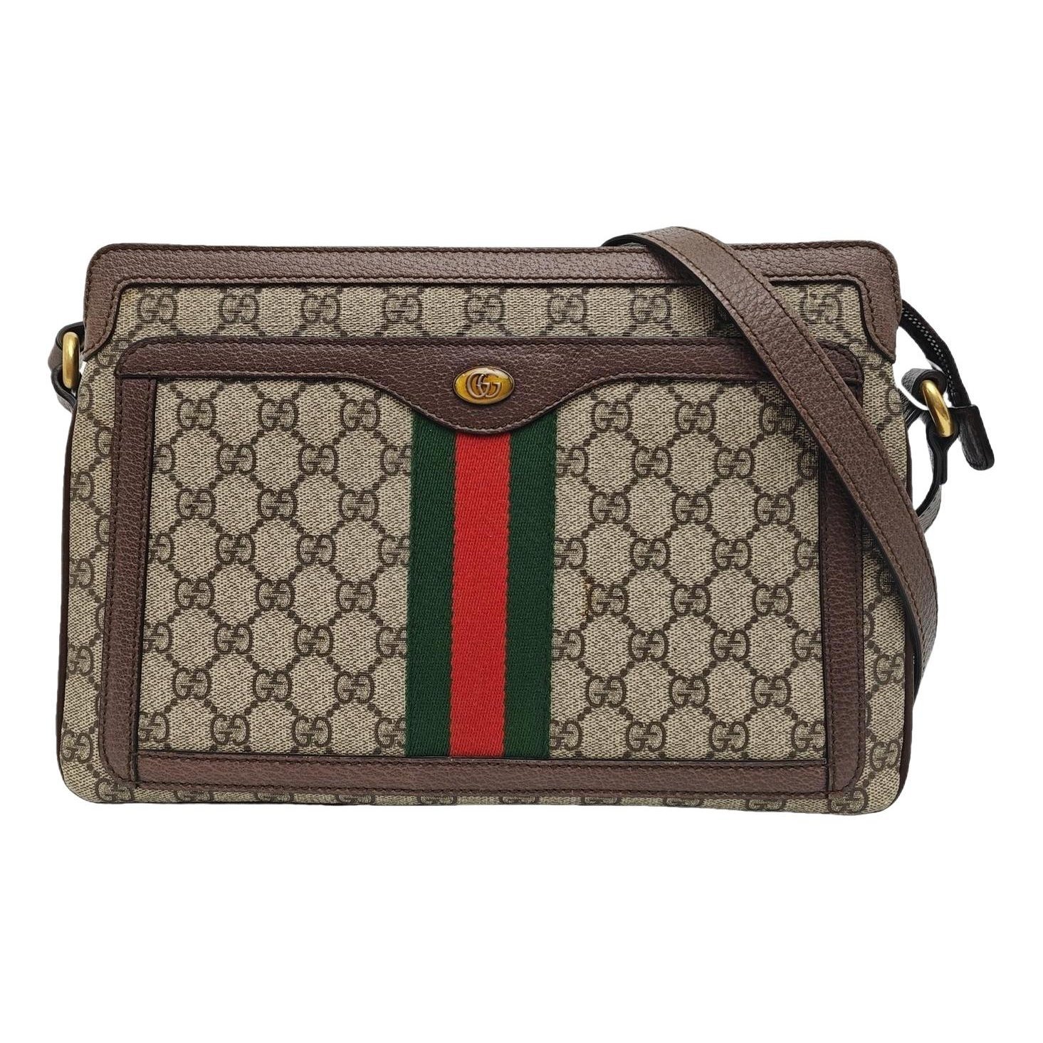 Ophidia leather handbag
