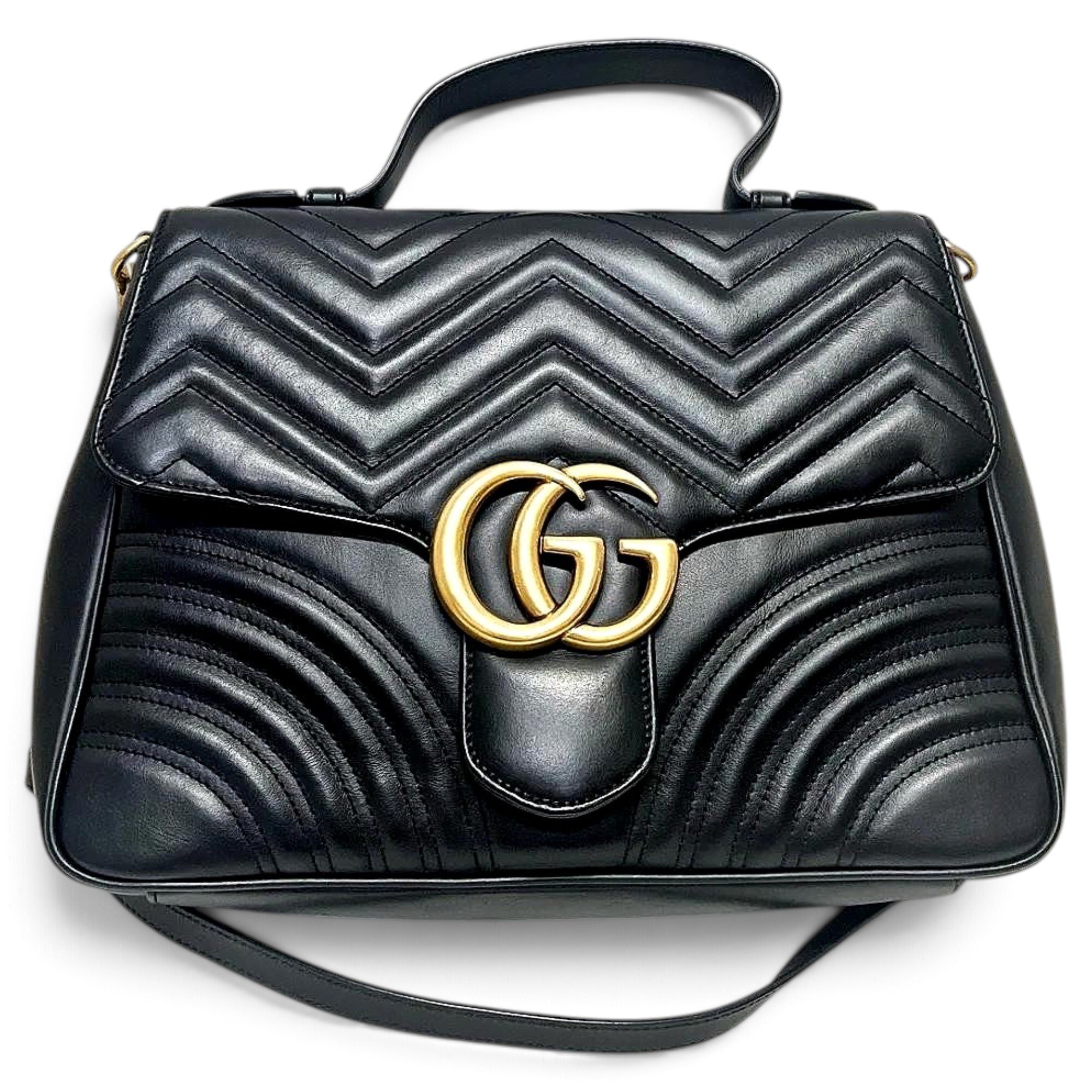 GG Marmont leather crossbody bag