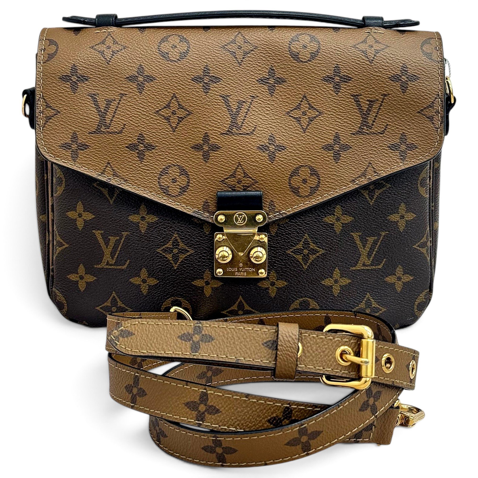 Metis leather handbag