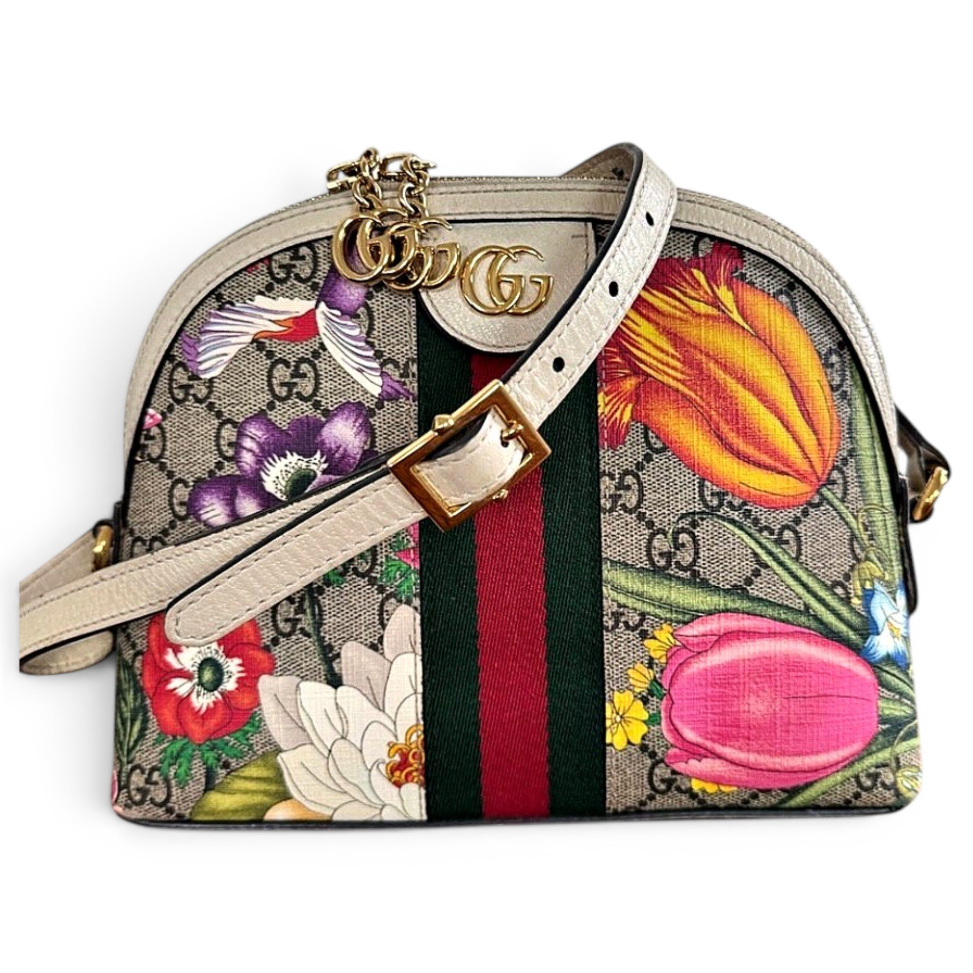 Gucci Ophidia Dome cloth crossbody bag