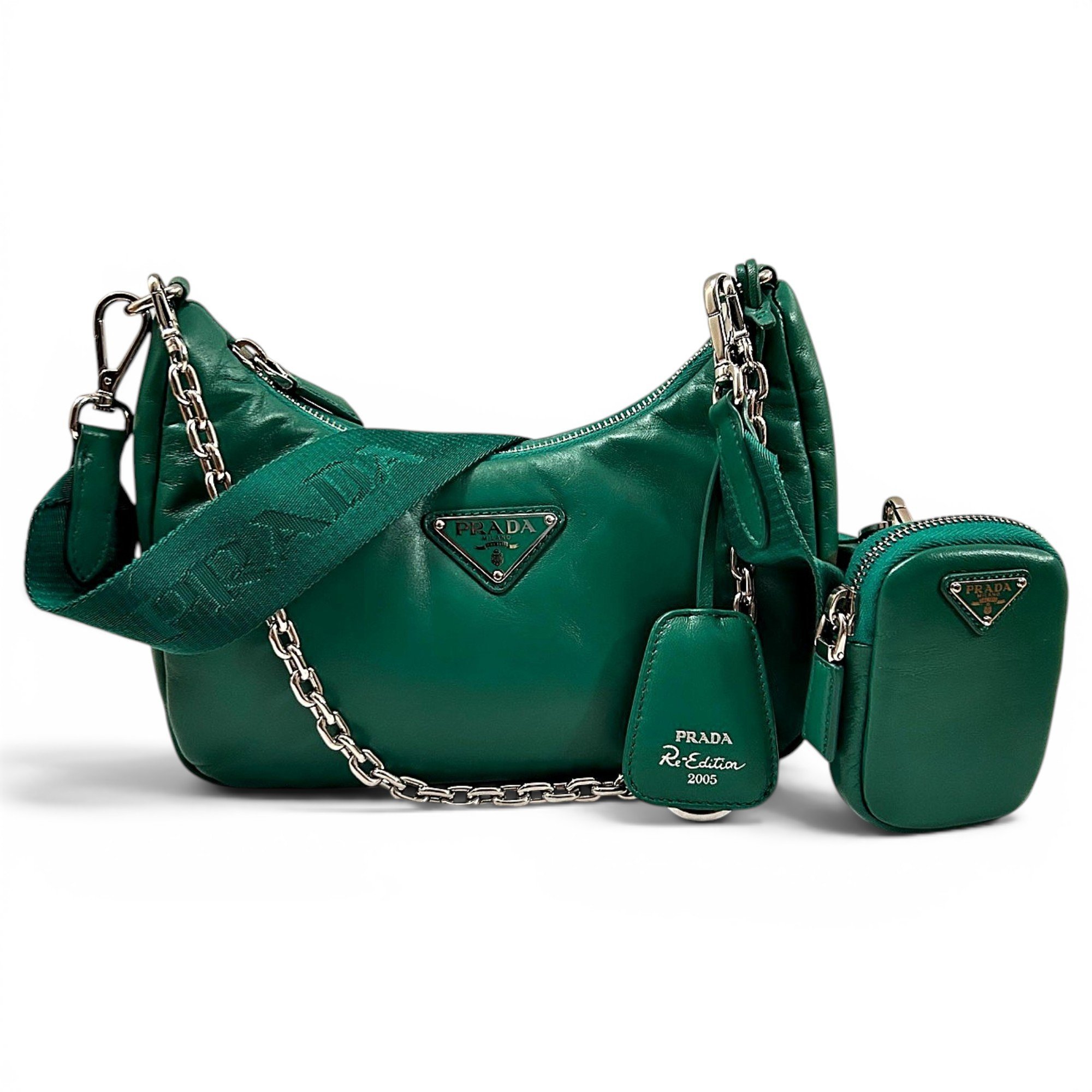 Re-Edition 2005 leather handbag