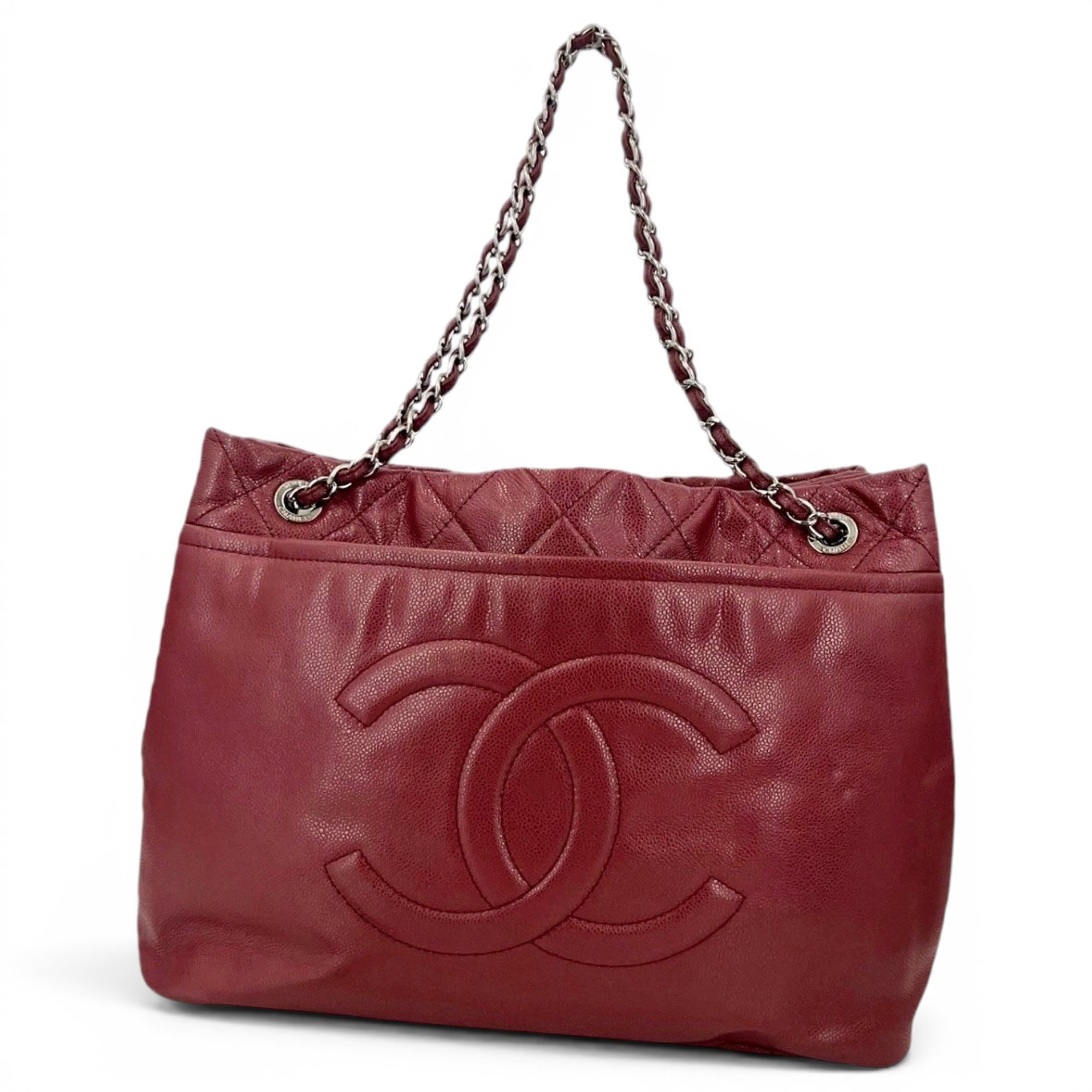 Leather tote