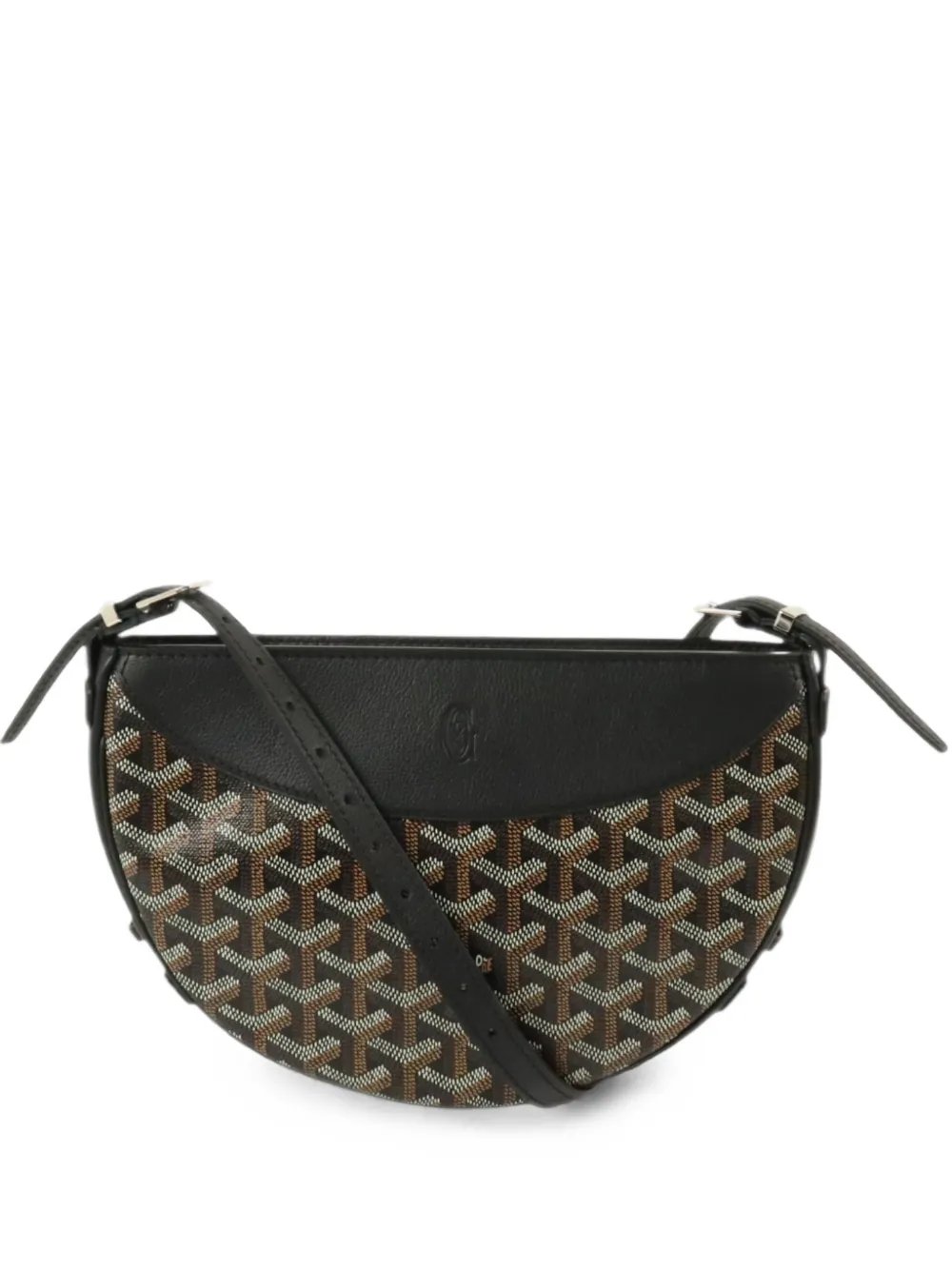 Hirondelle Goyardine shoulder bag