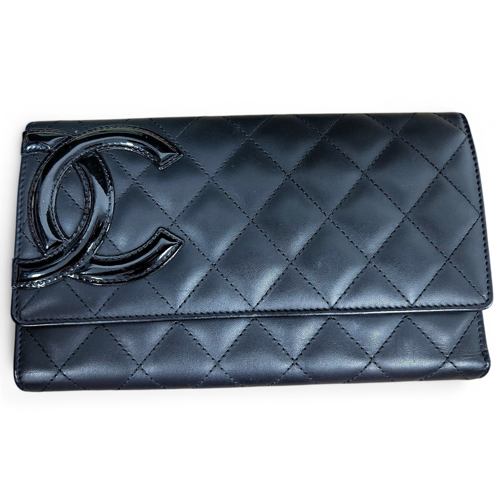 Cambon leather clutch bag