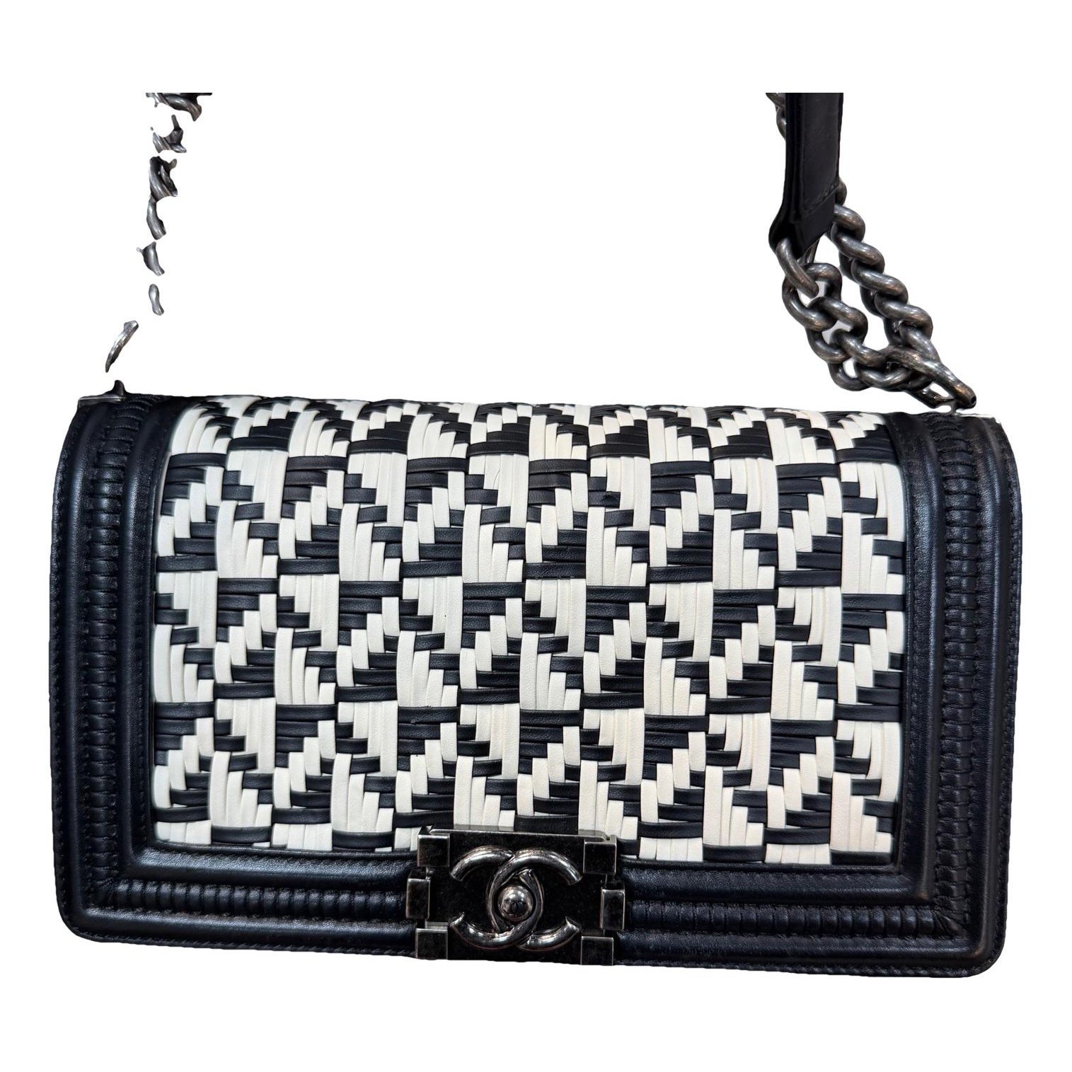 Boy leather crossbody bag