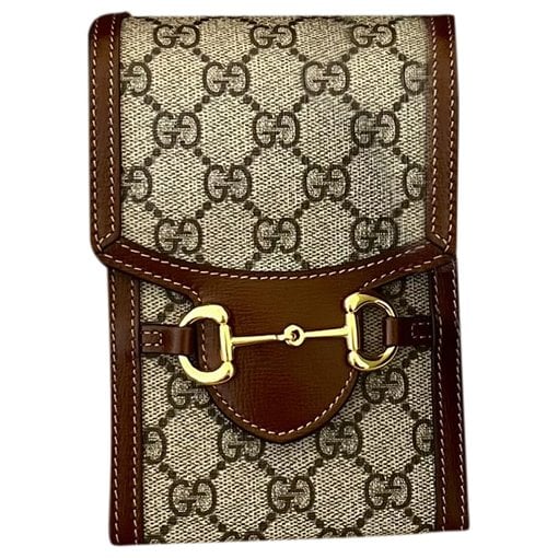 Horsebit 1955 Vertical leather crossbody bag