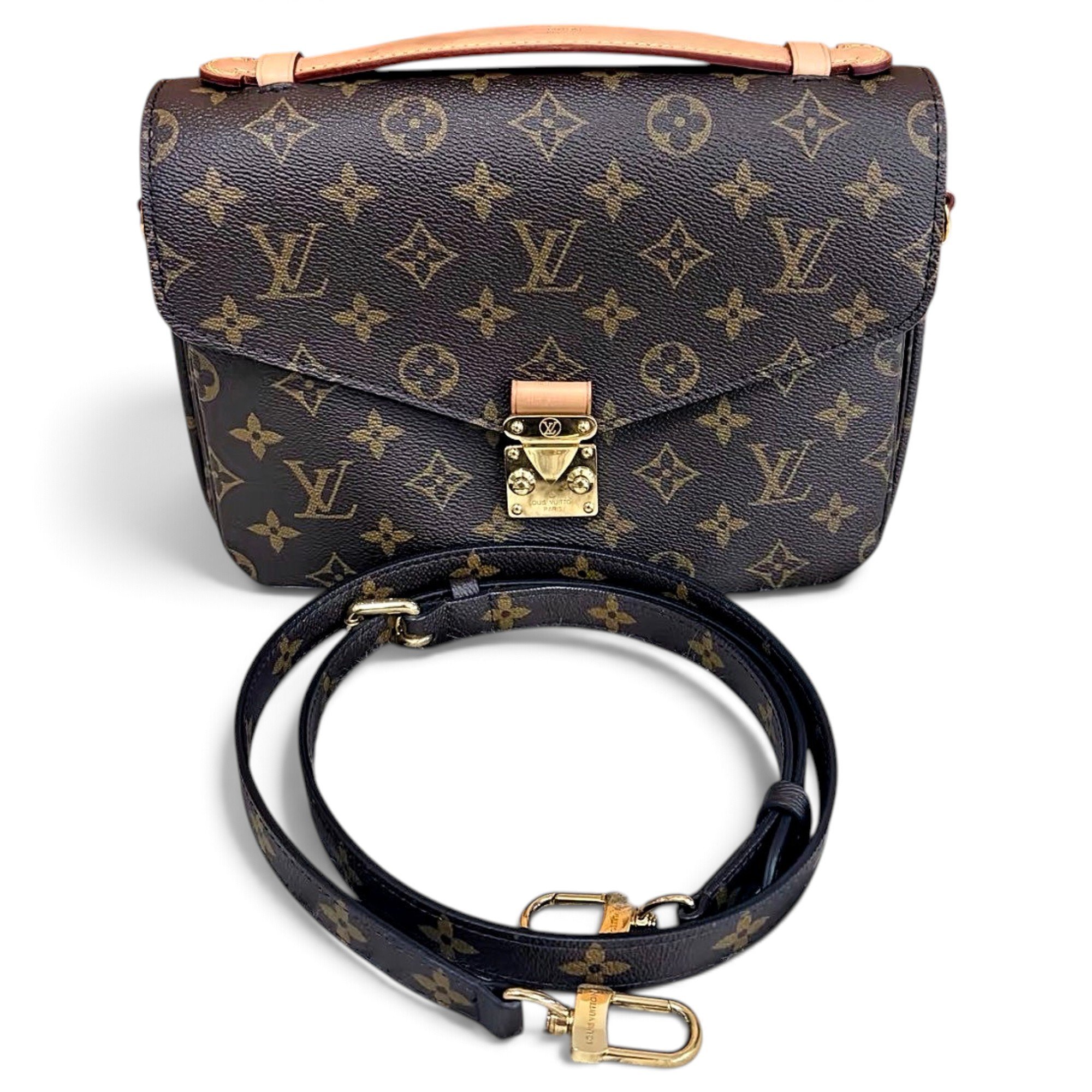 Metis leather crossbody bag