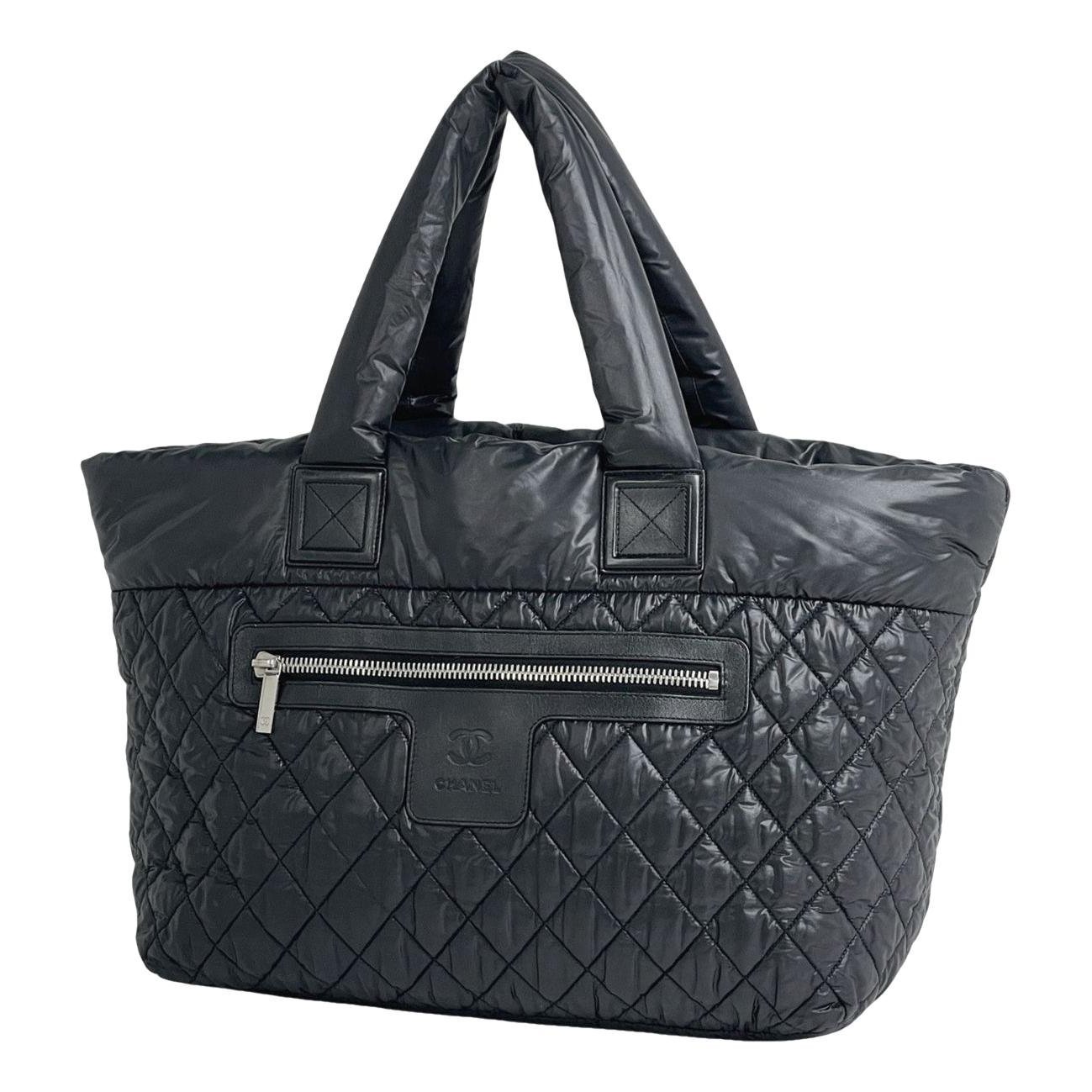 Cocoon leather tote