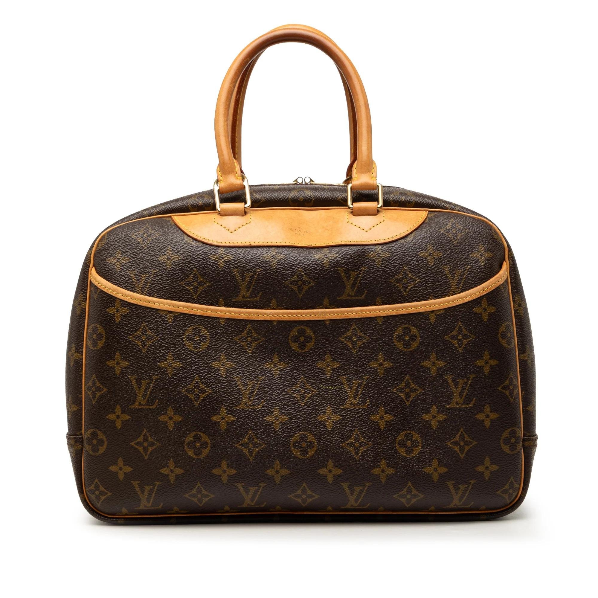 Deauville leather handbag