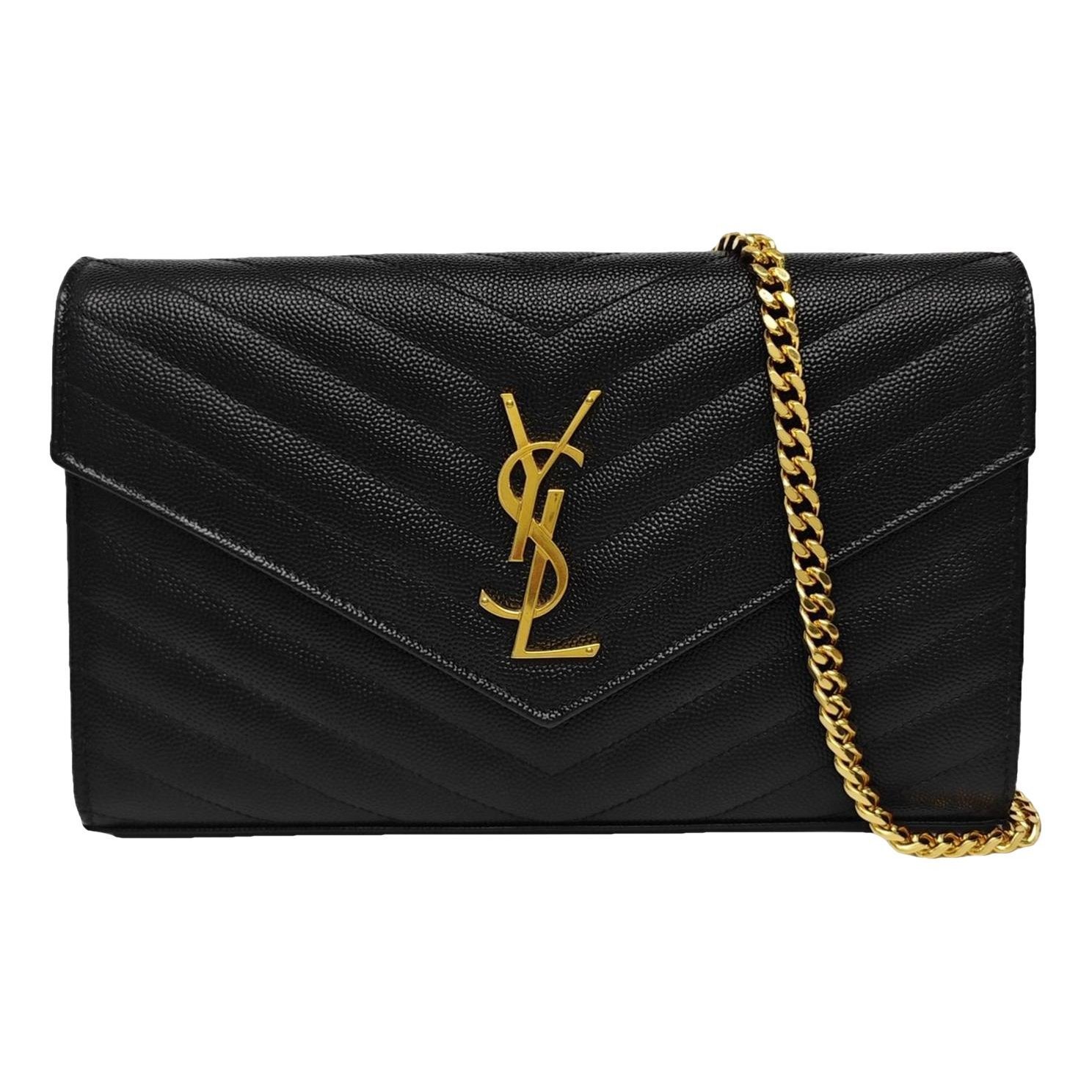 Baby monogramme leather handbag