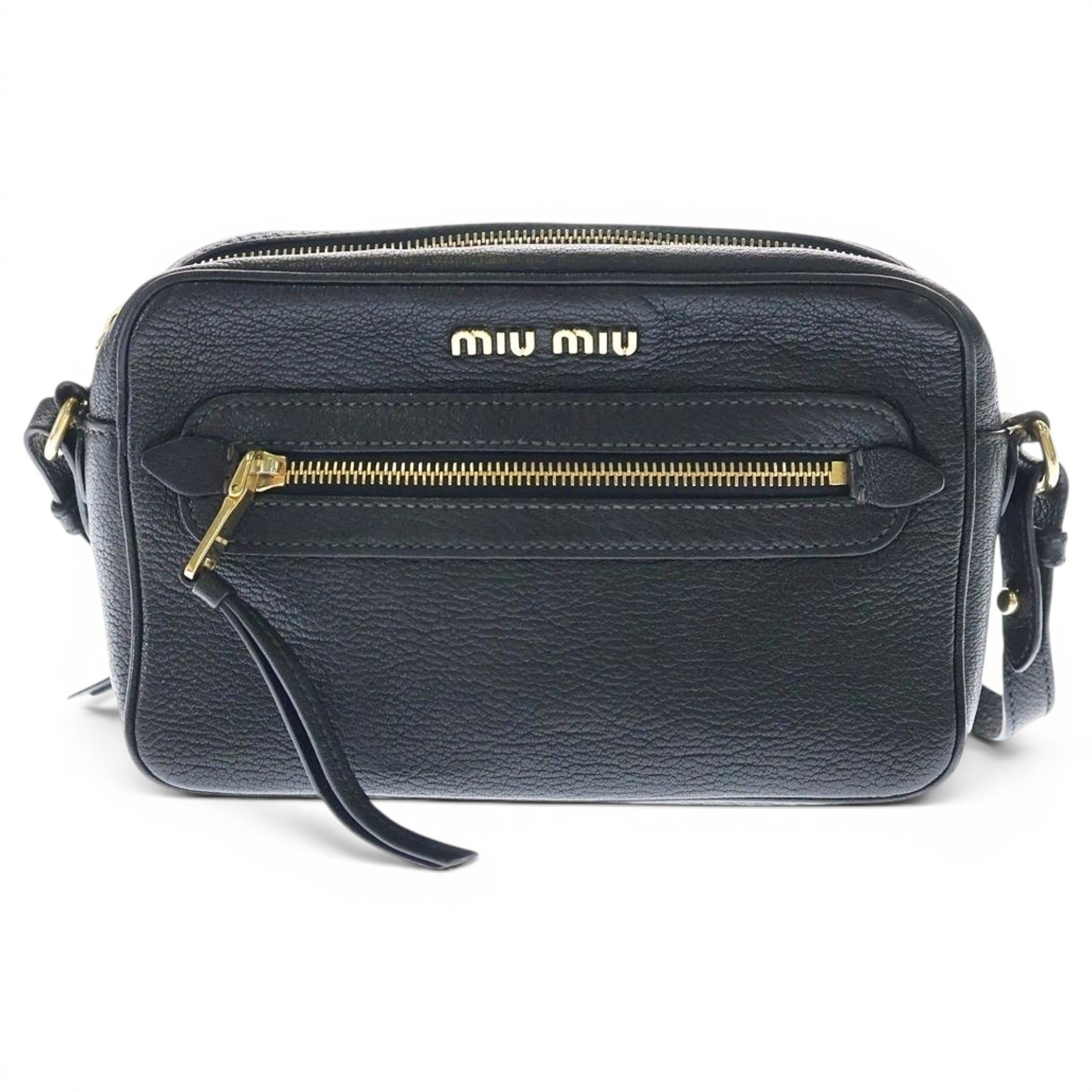 Madras leather handbag