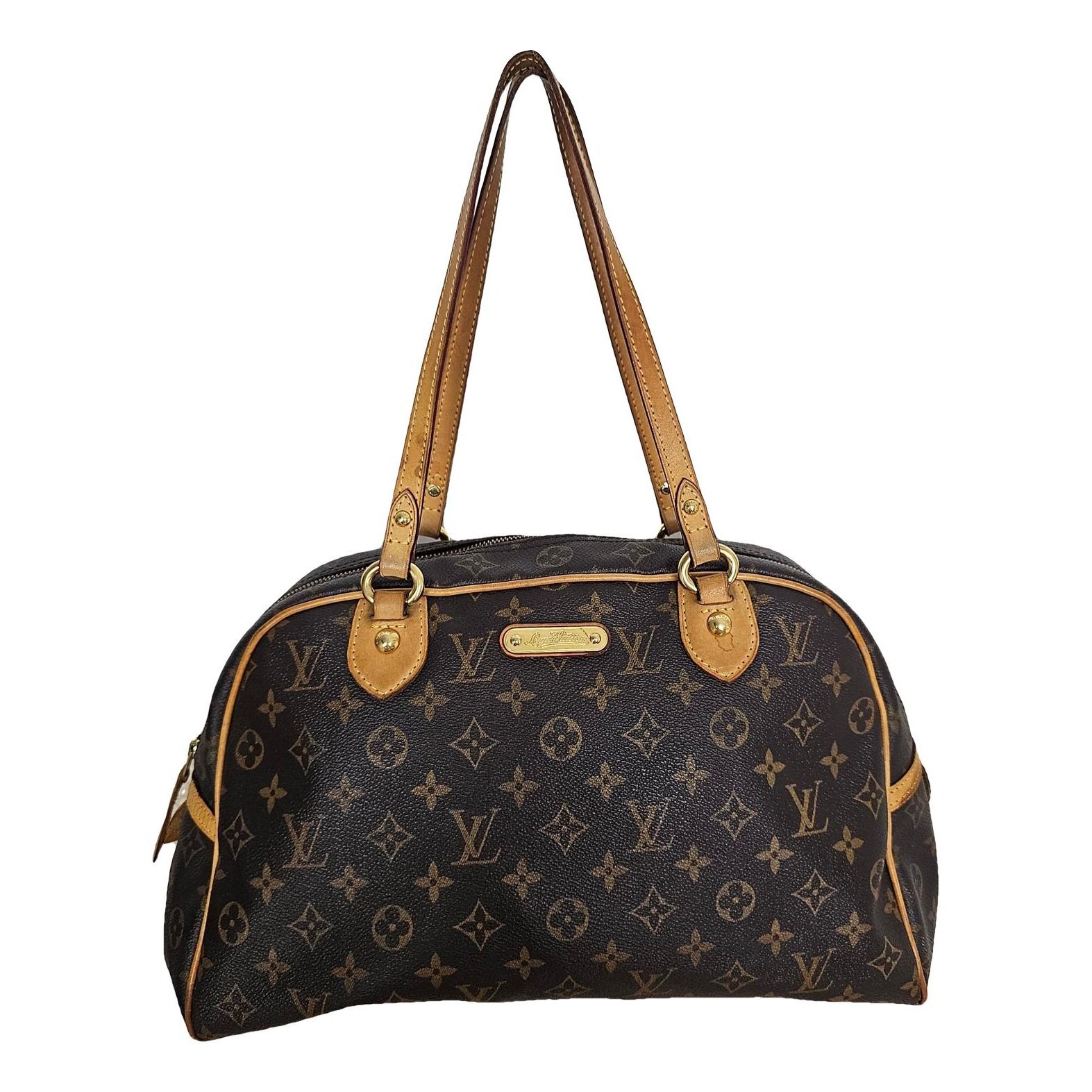 Montorgueil leather handbag