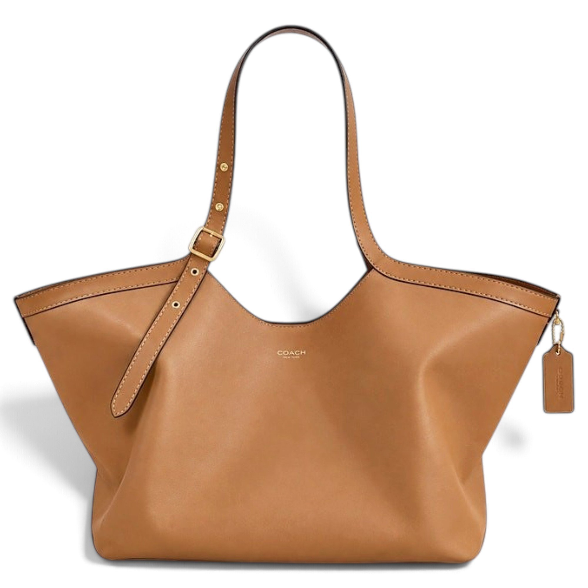 Leather tote