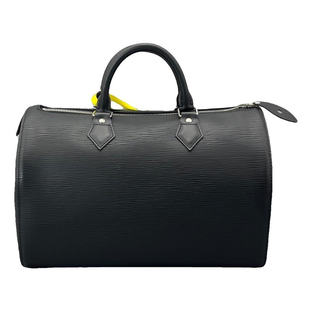 Speedy leather handbag