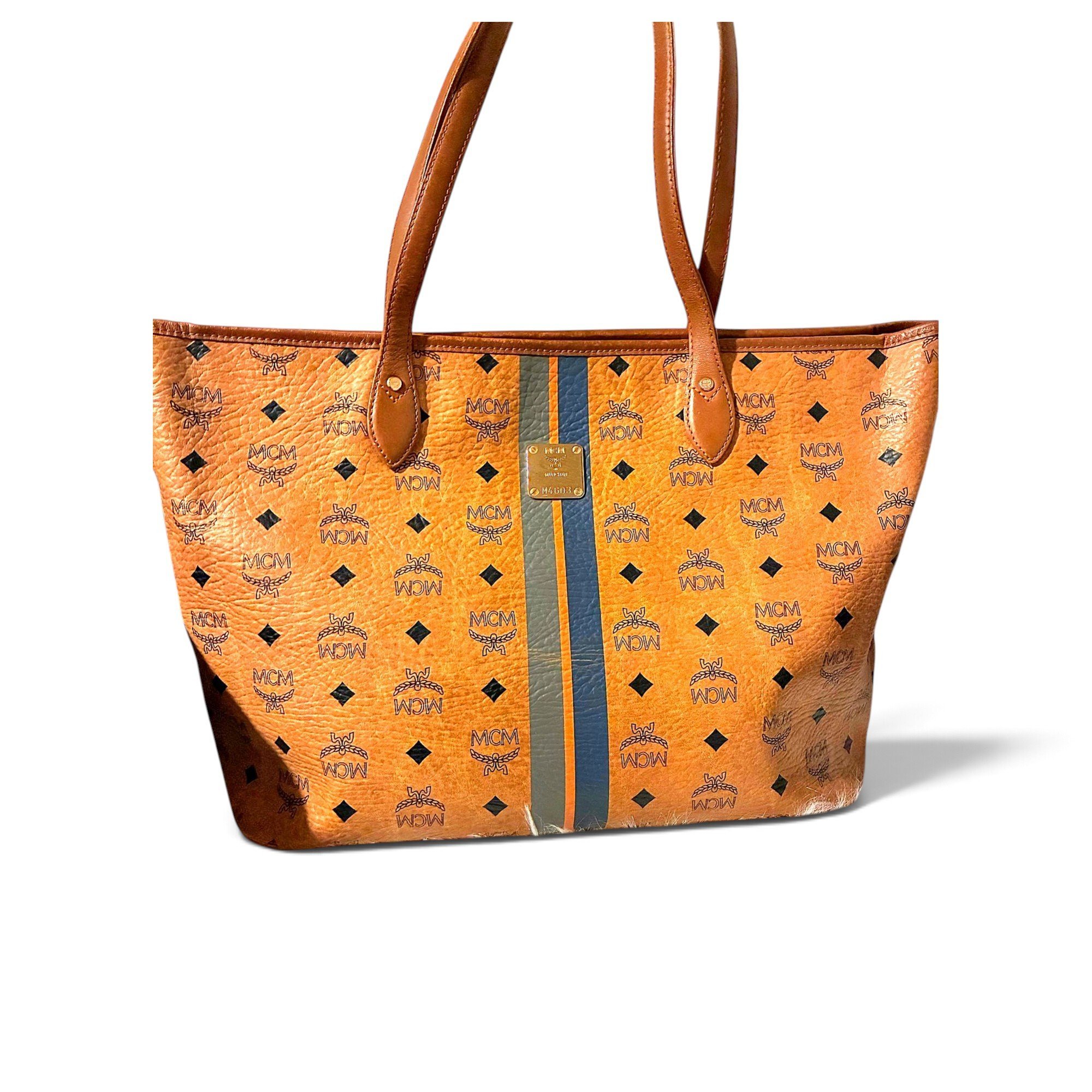 Leather tote