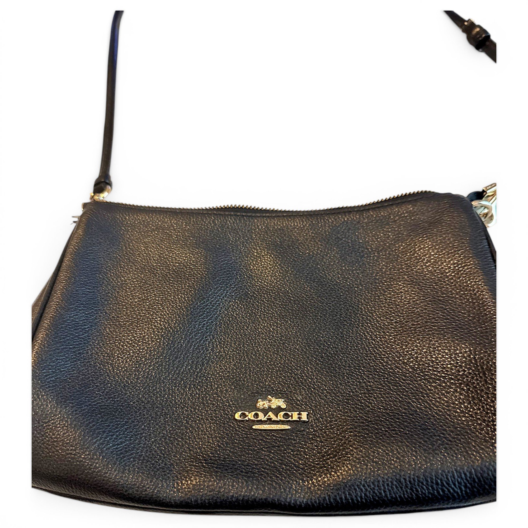 Leather crossbody bag