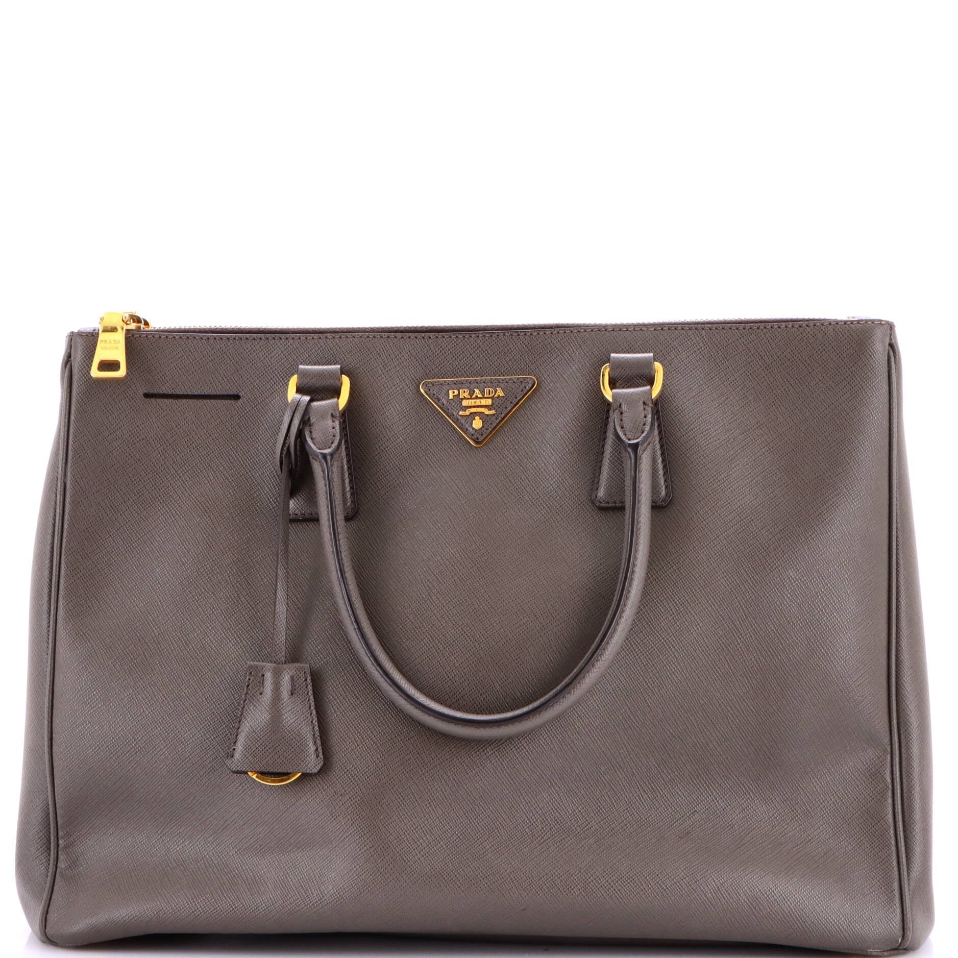 Leather tote