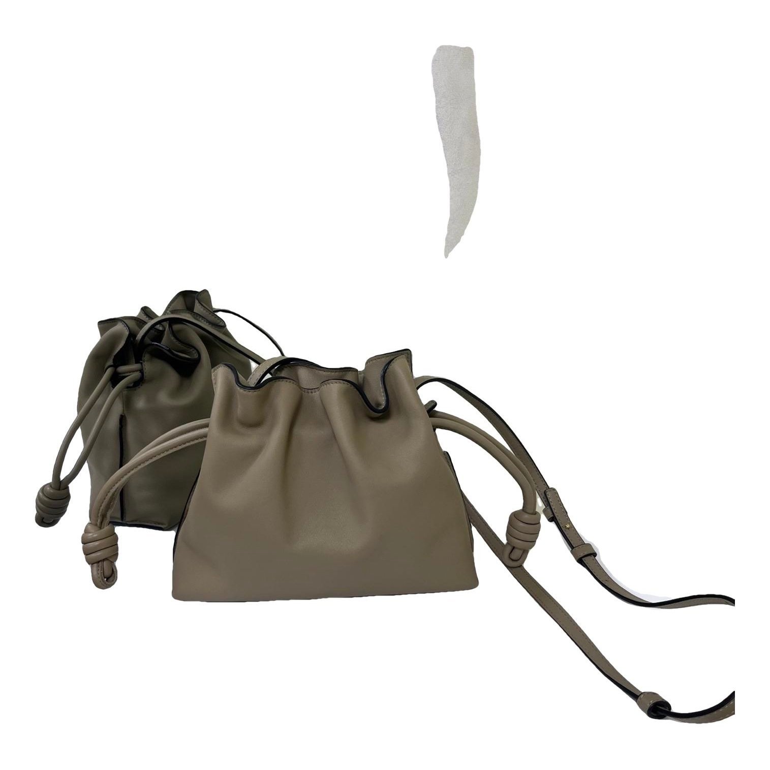Flamenco leather handbag