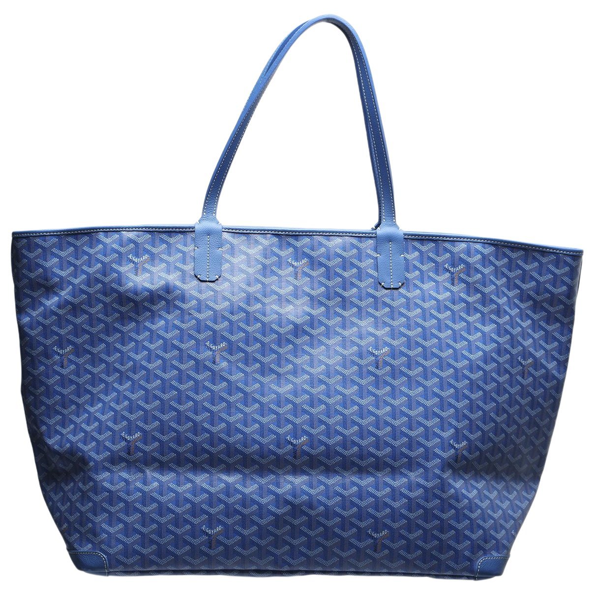 Goyard Saint-Louis leather tote