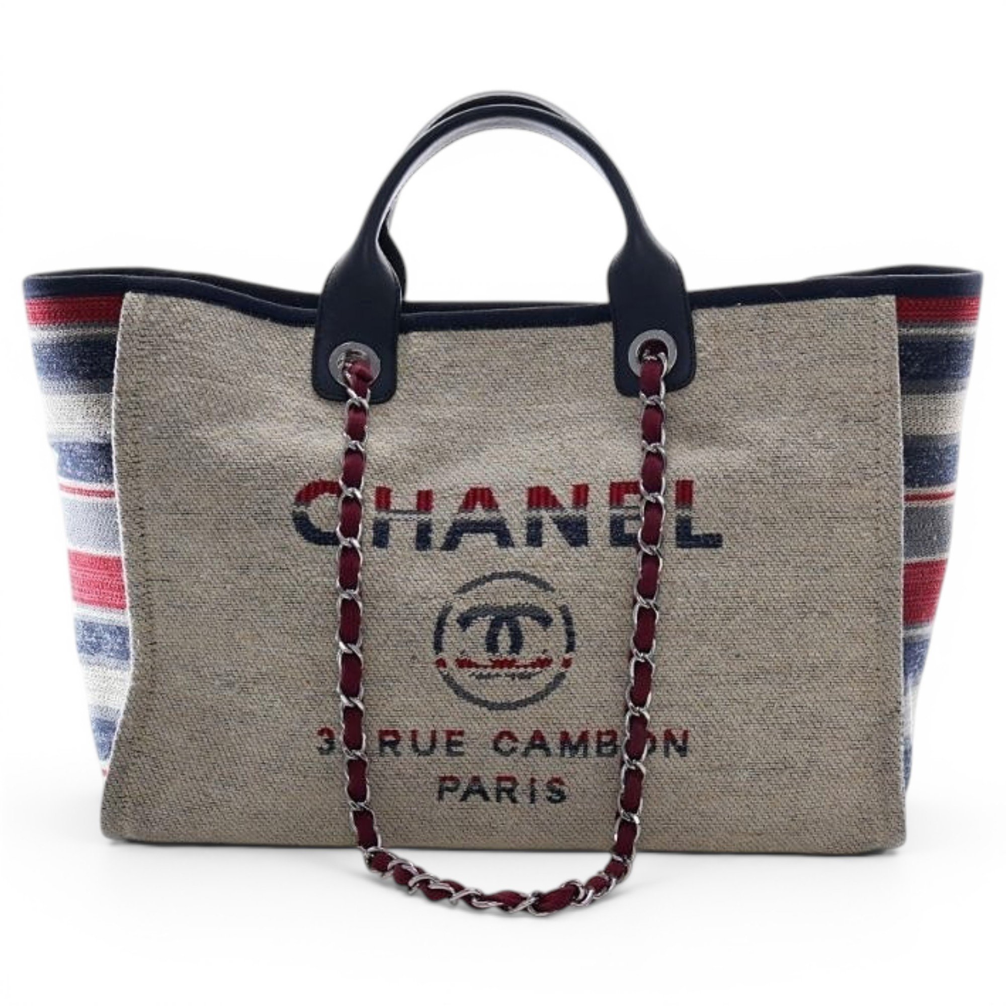 Deauville leather tote