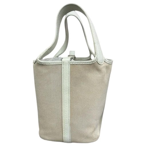 Picotin leather handbag