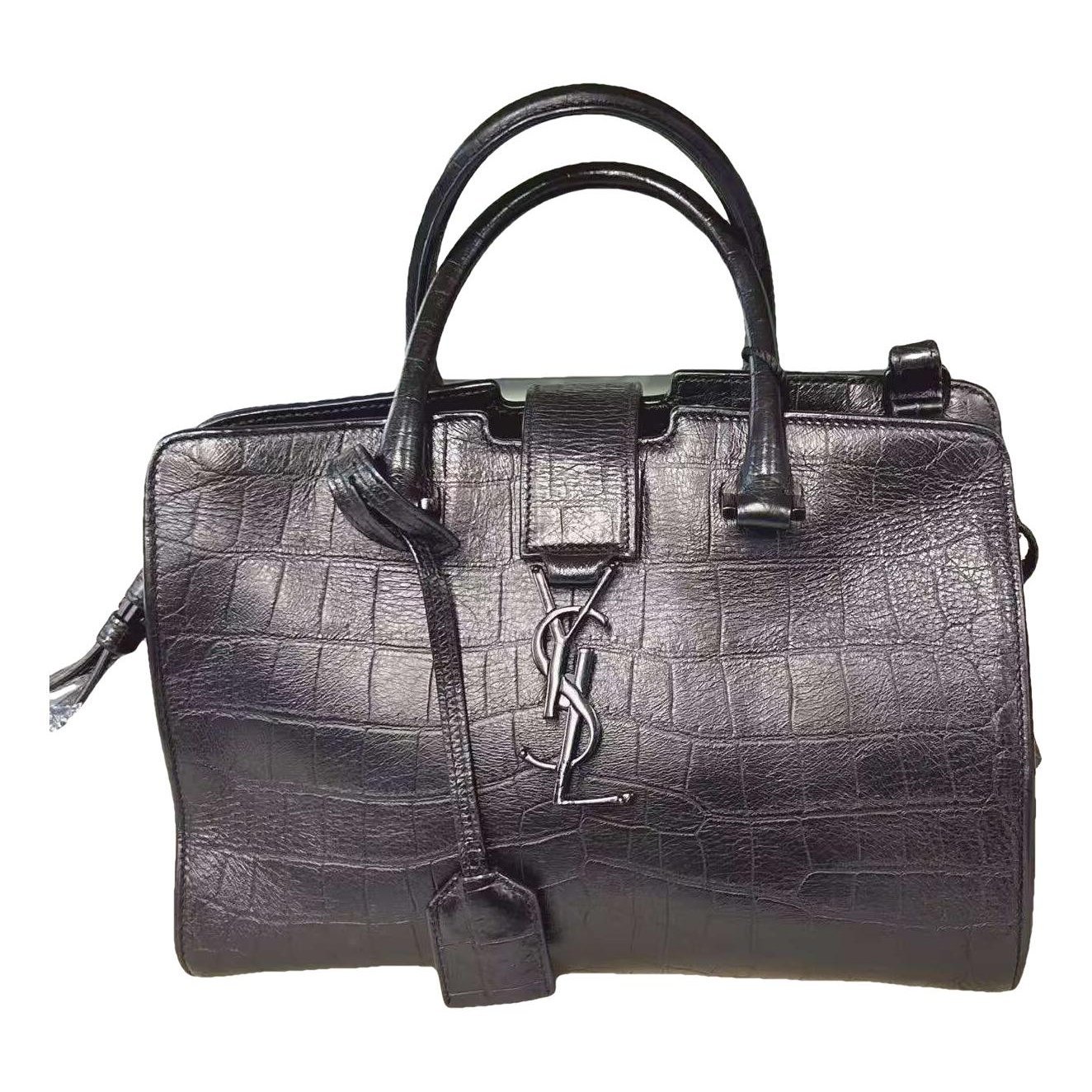 Monogram Cabas leather tote