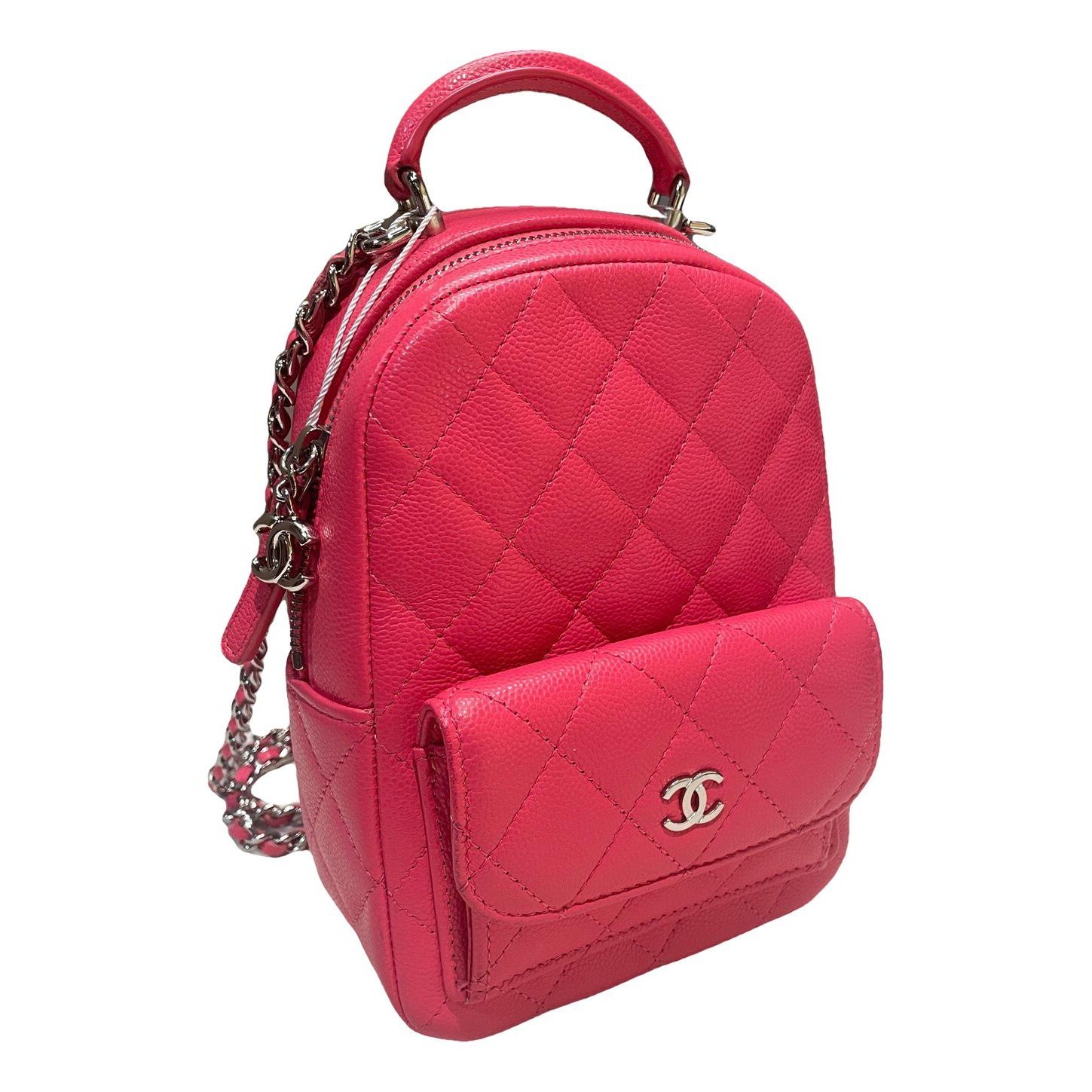 Leather backpack