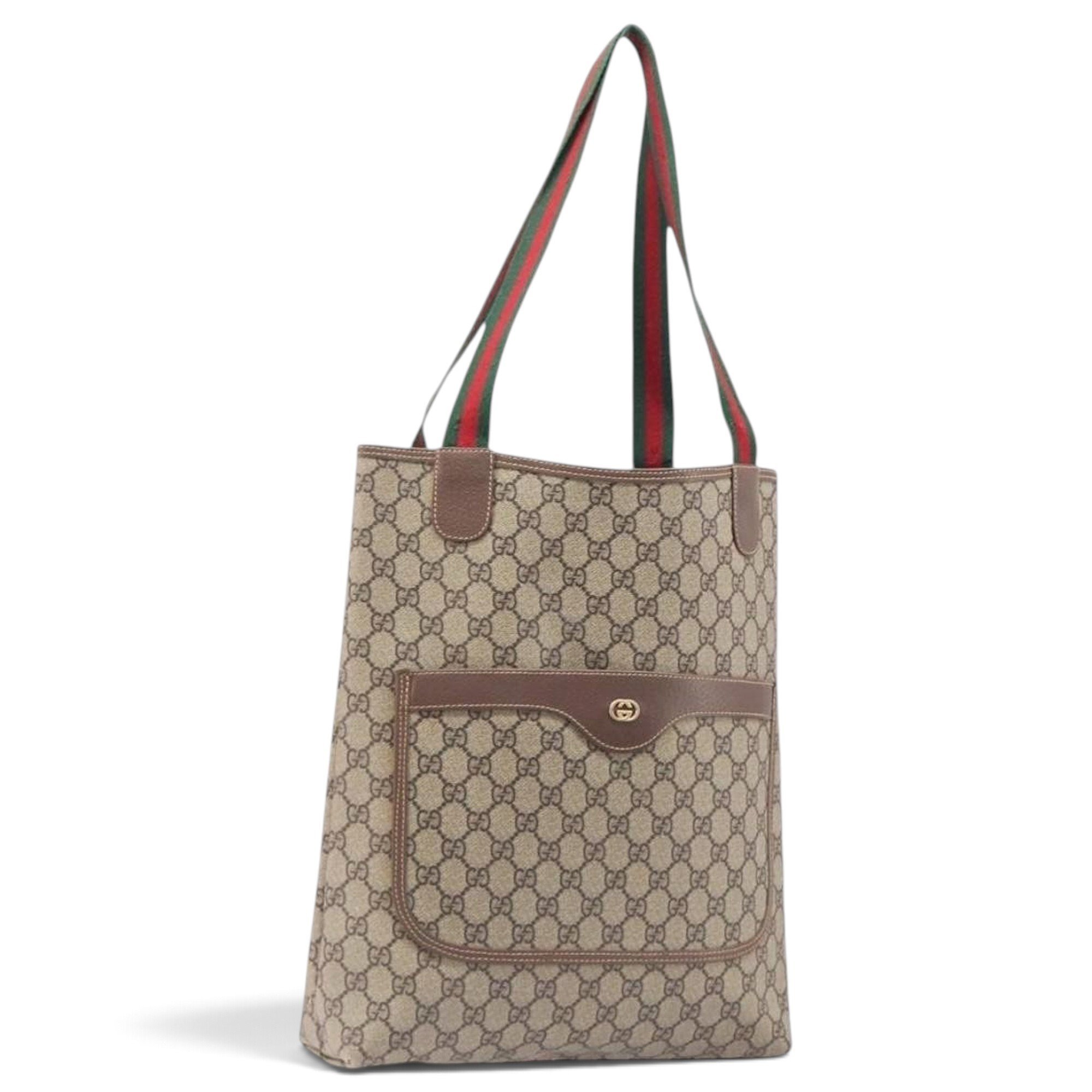 Leather tote