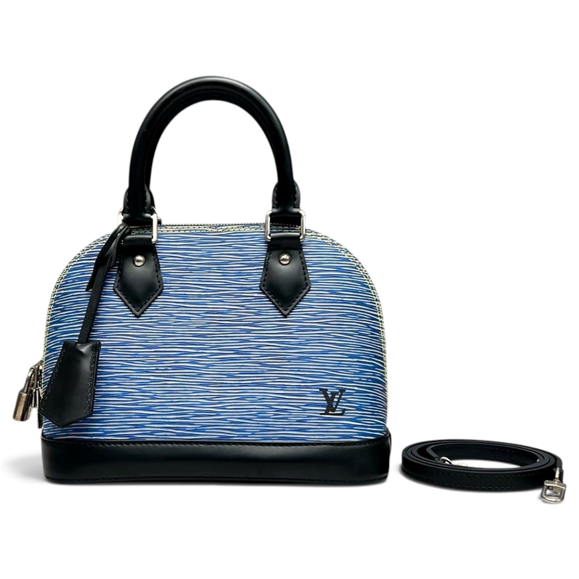 Louis Vuitton Alma BB leather handbag