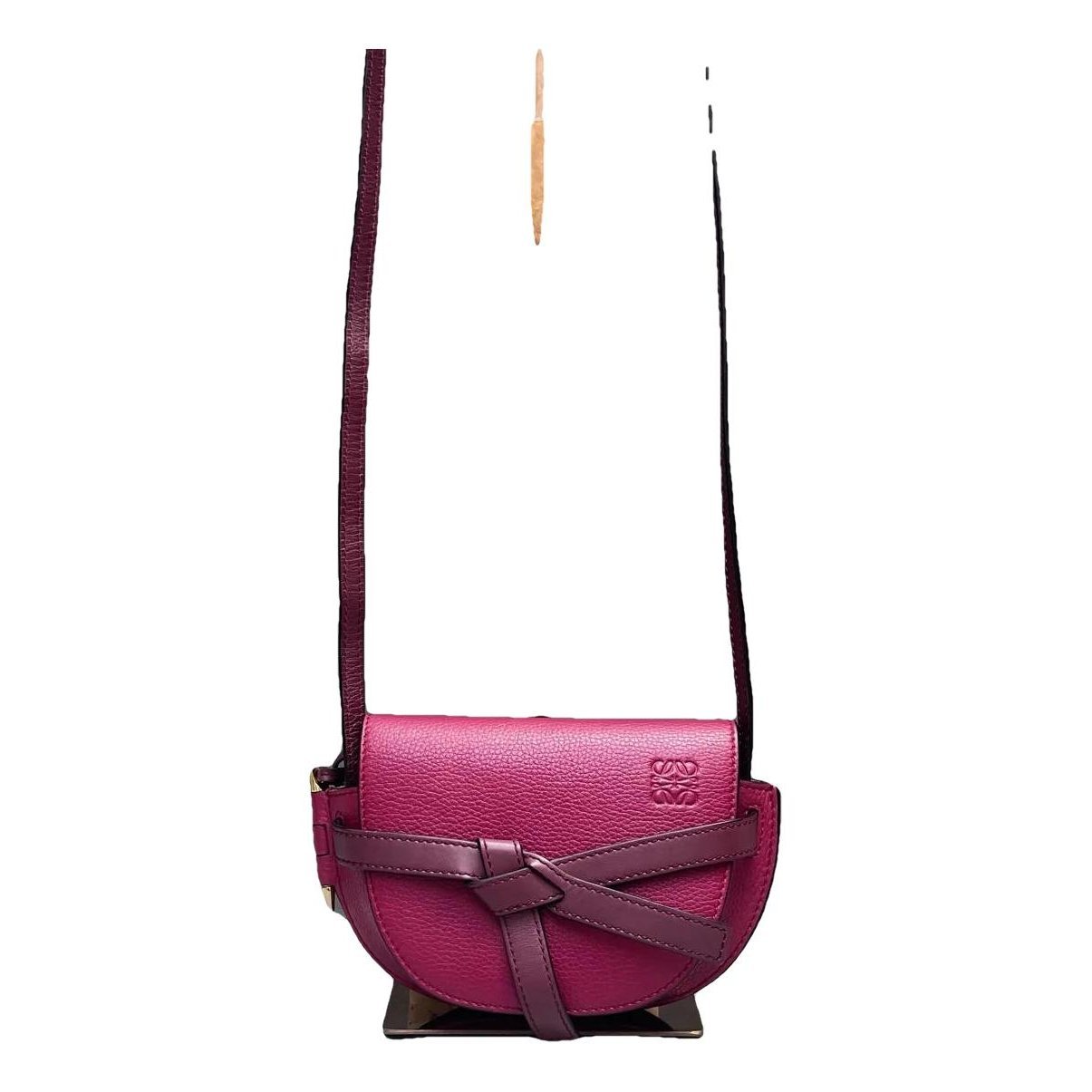 Gate leather crossbody bag