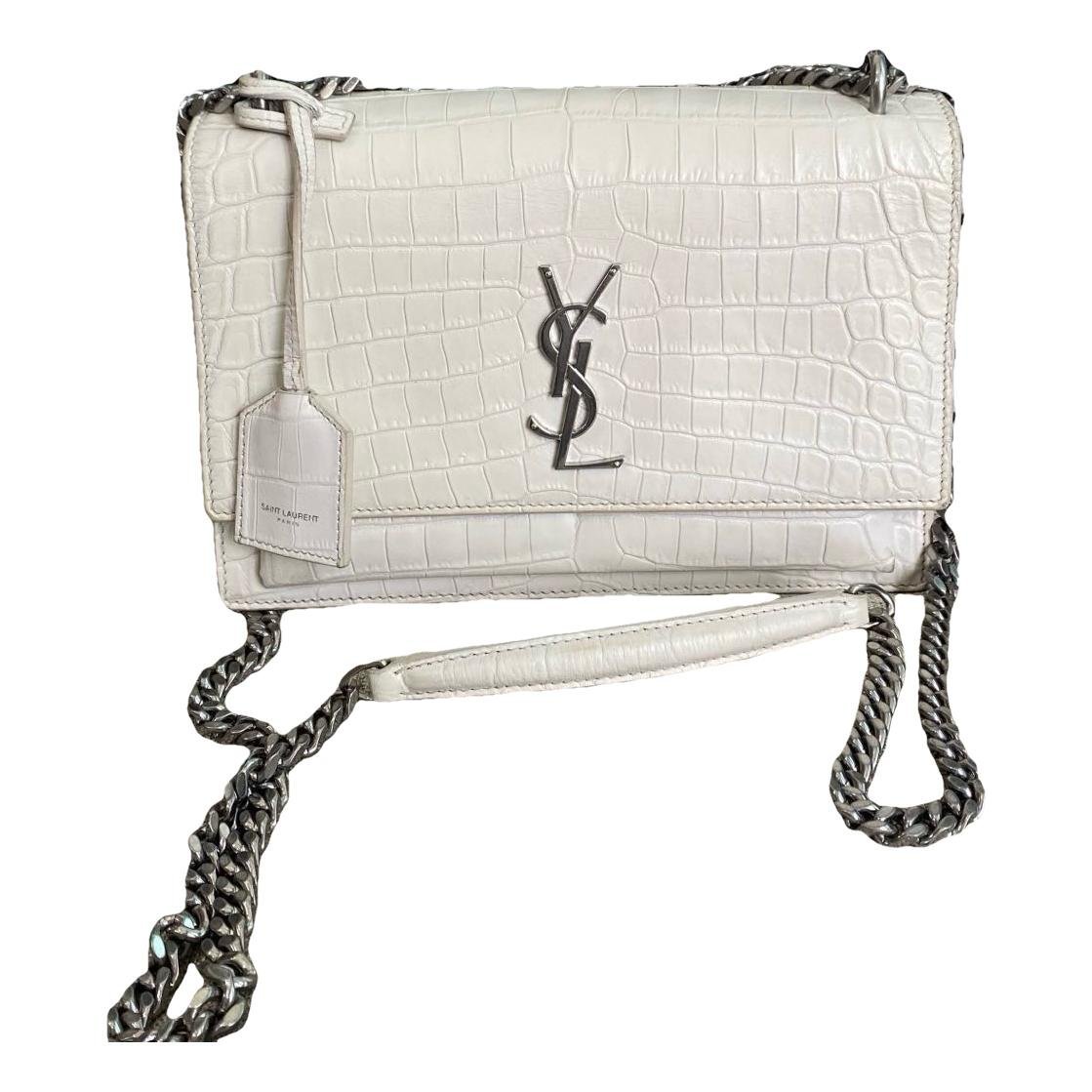 Sunset leather handbag