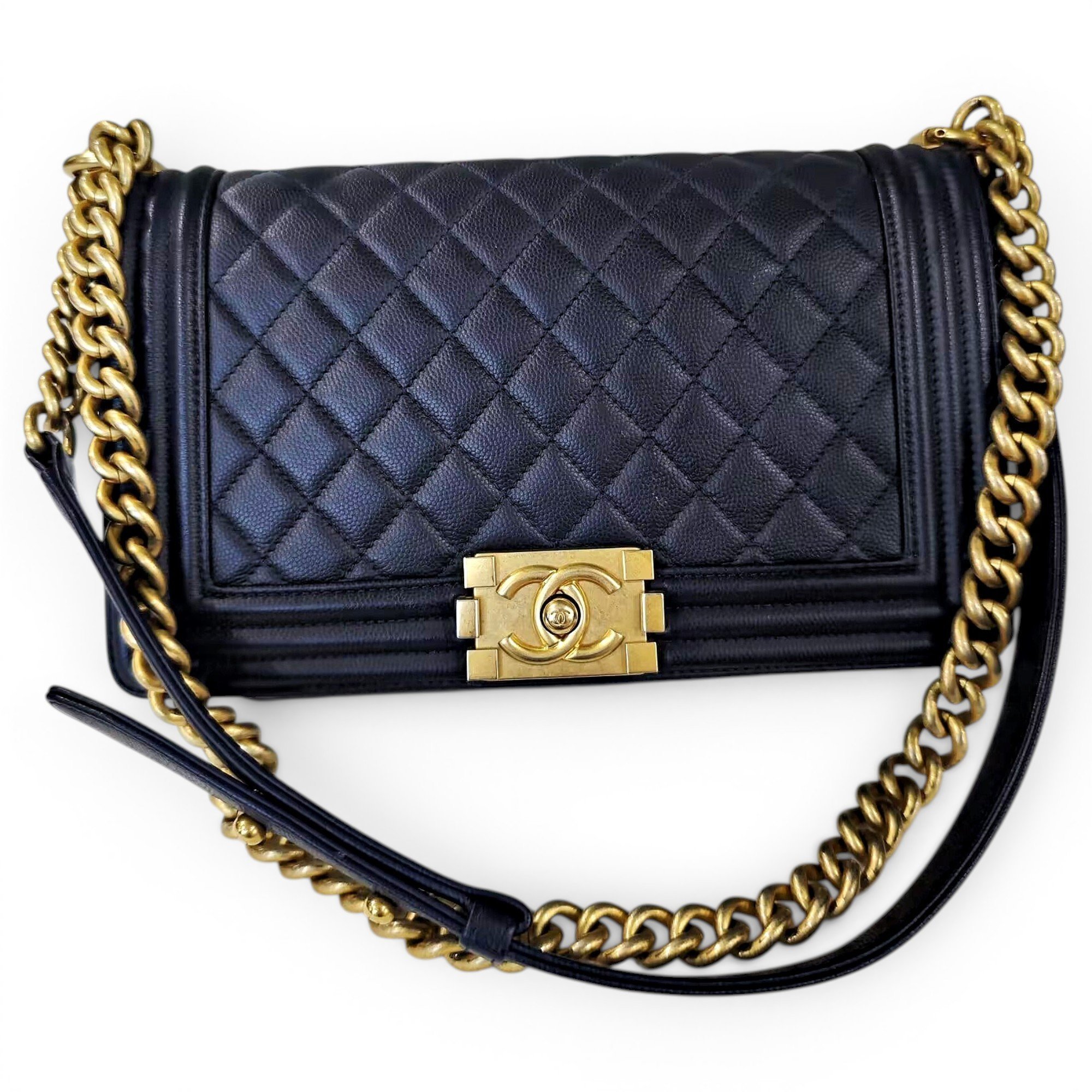 Boy leather handbag