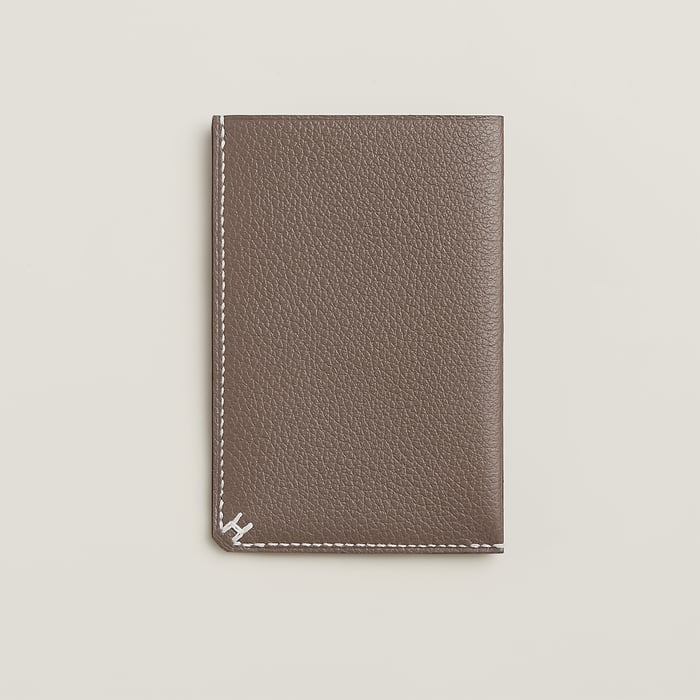 Étoupe H Sellier Card Holder