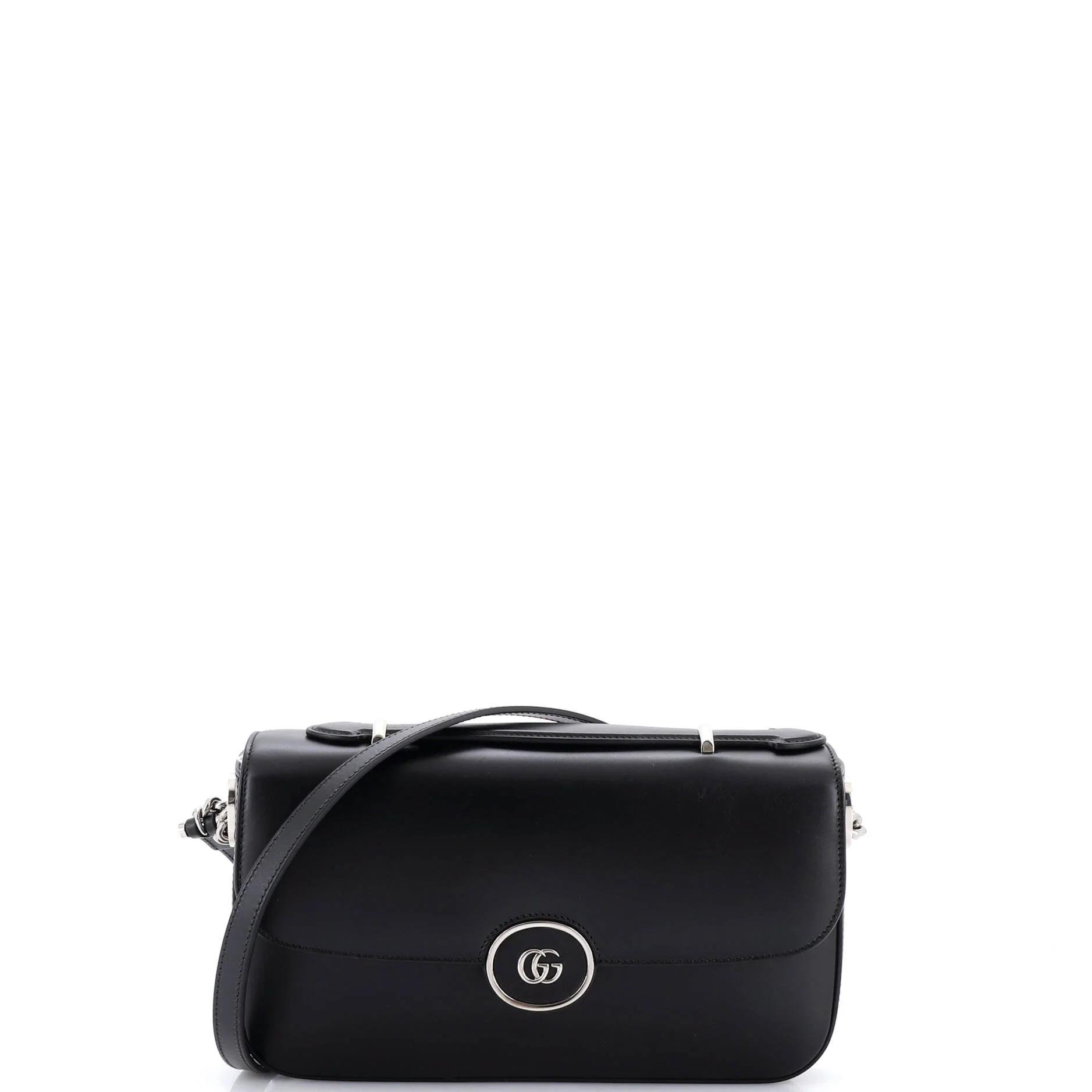 Leather crossbody bag