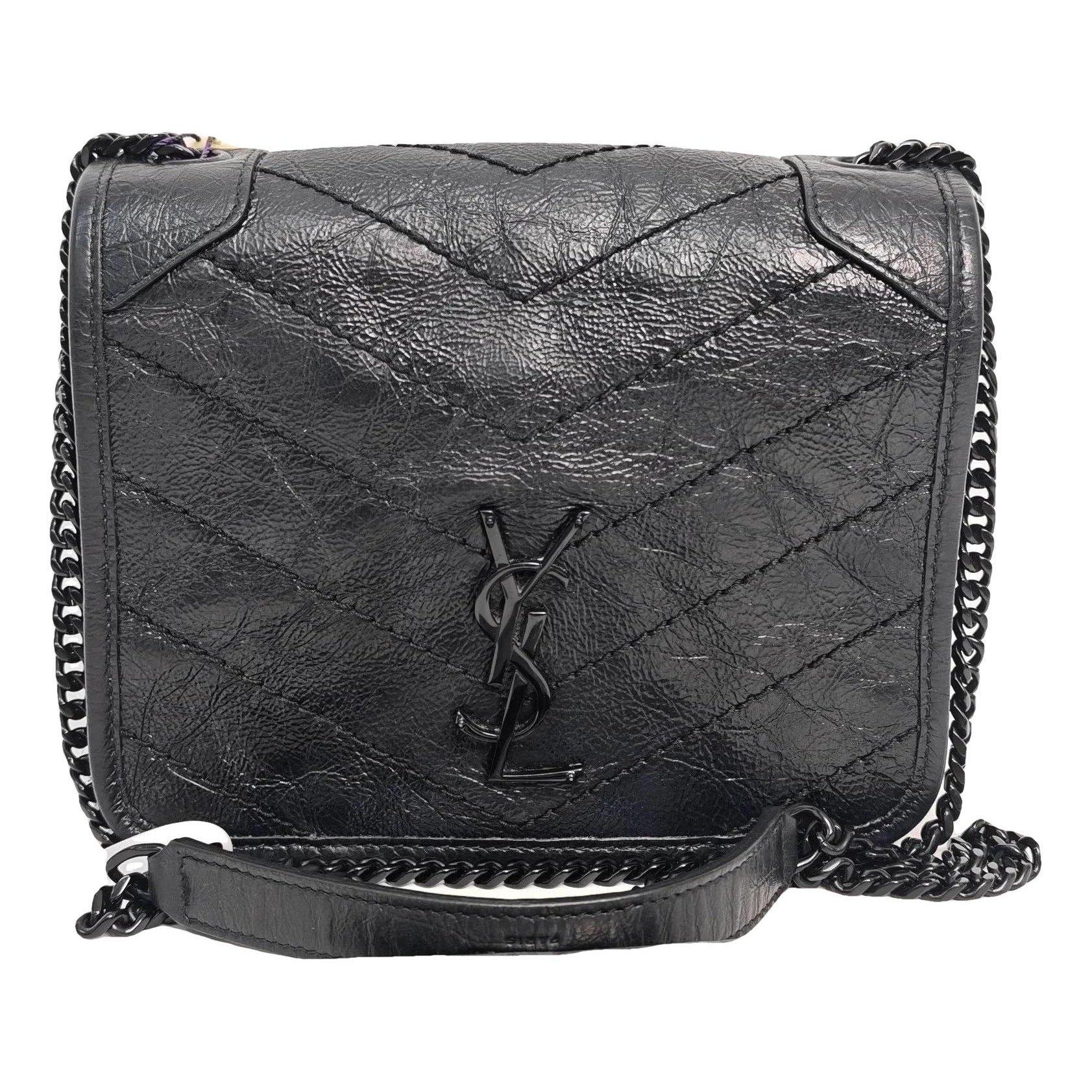 Leather crossbody bag