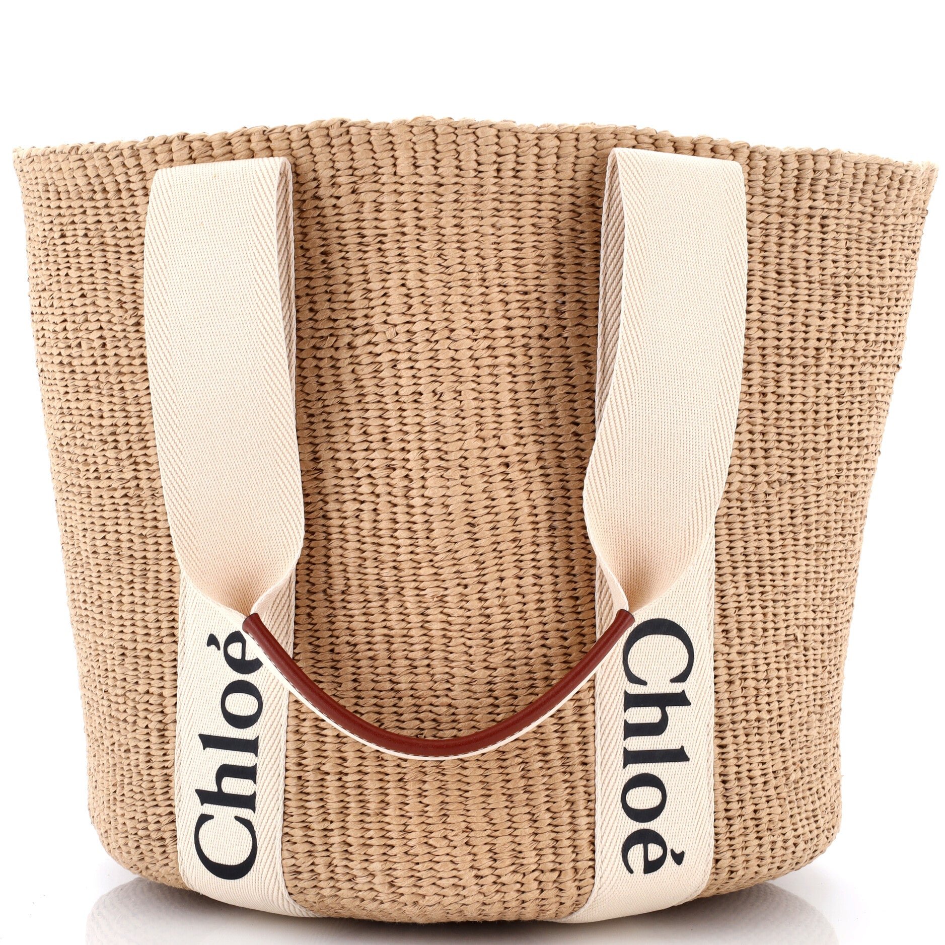 x Mifuko Woody Tote Raffia Large