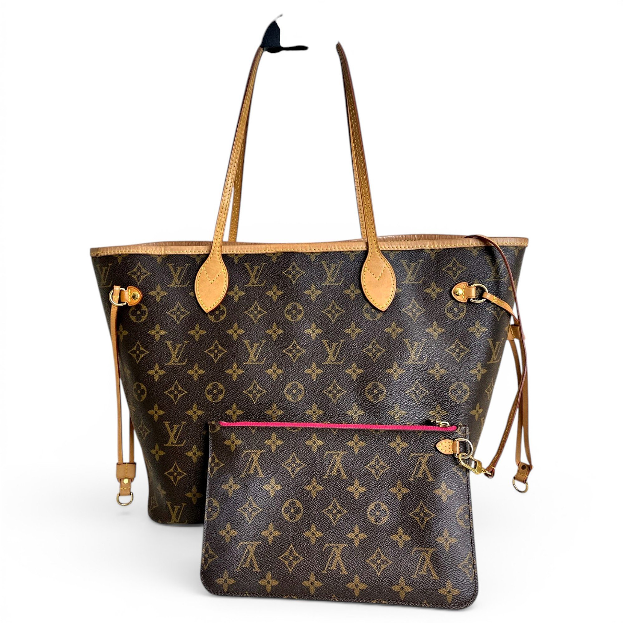 Neverfull leather tote