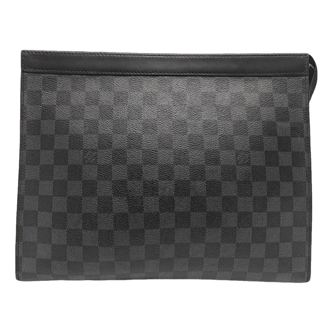 Porte Documents Voyage leather handbag