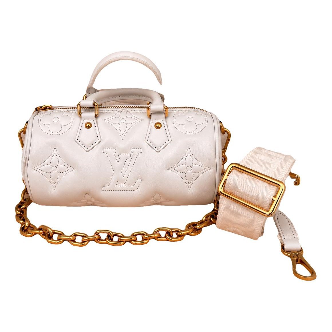 Papillon BB leather crossbody bag